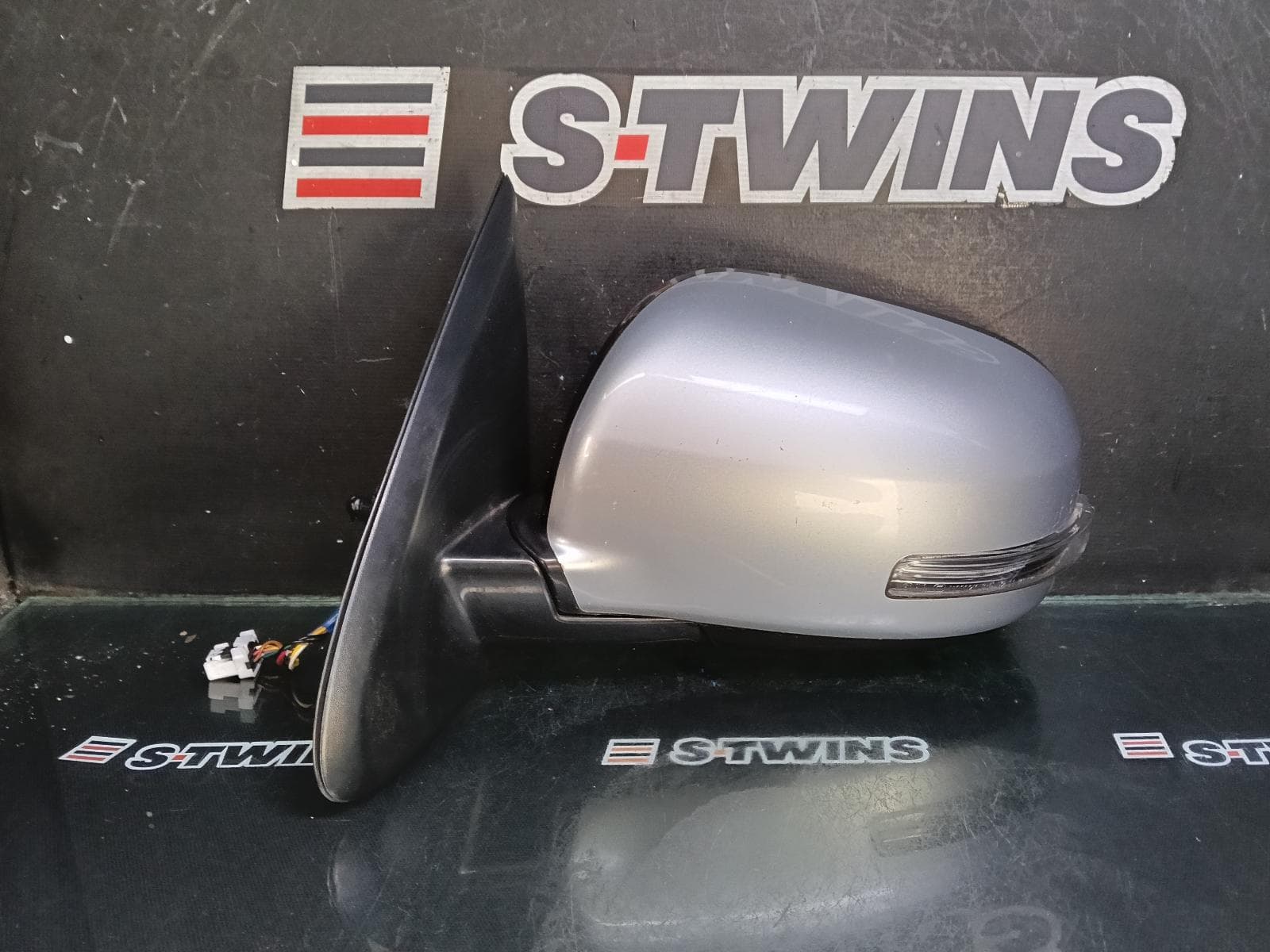 2016 MITSUBISHI OUTLANDER LEFT DOOR MIRROR ZK-ZL, W/ FLASHER, POWER FOLD, NON CAMERA, NON BLINDSPOT TYPE (9 WIRE), 07/15-07/21 0000391679