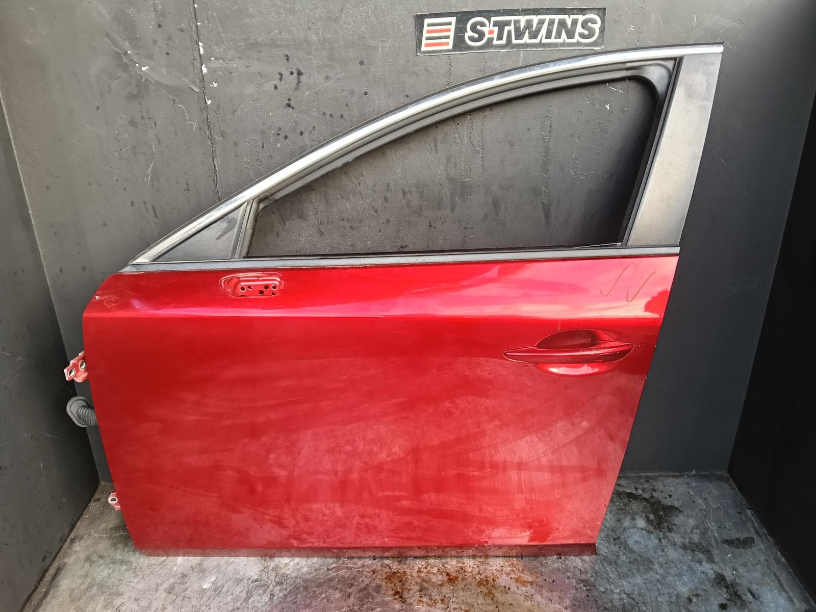2019 MAZDA 3 LEFT FRONT DOOR BP, HATCH, 03/19- 0000417996