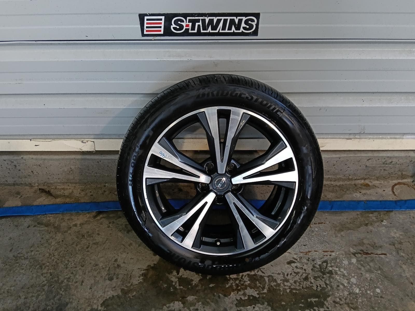 2018 NISSAN QASHQAI WHEEL MAG FACTORY, 18X7IN, ST-L, J11, 07/17-07/21 0000418340