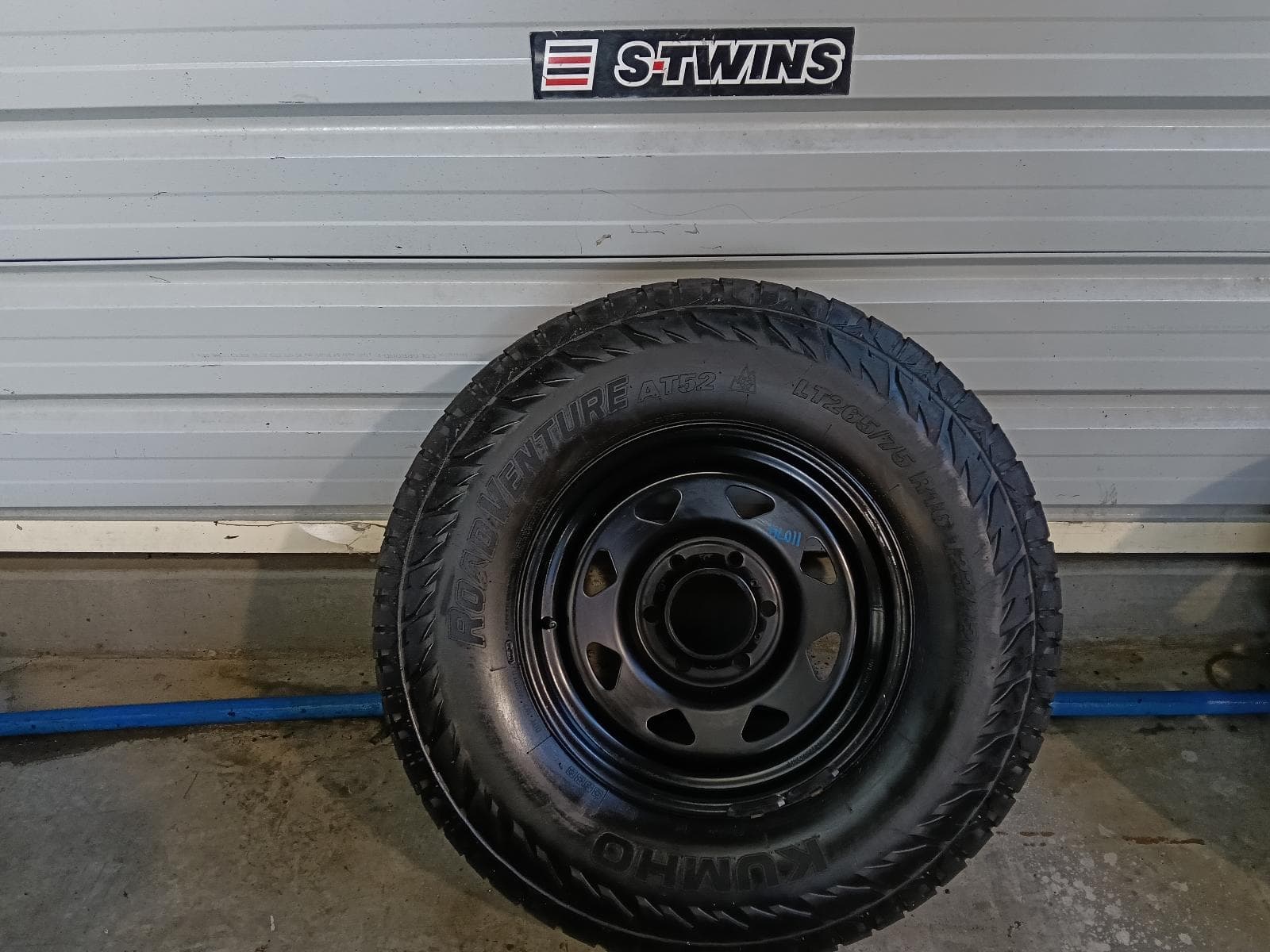 Used auto part listing image: 2018 MITSUBISHI TRITON WHEEL STANDARD STEEL MQ-MR, 16X7.5IN, SUNRAYSIA STYLE, 03/15-10/23 0000418190