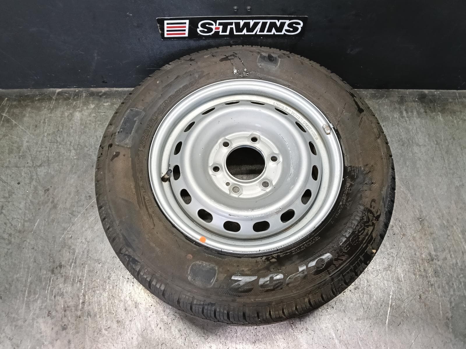 2020 HYUNDAI ILOAD/IMAX WHEEL STANDARD STEEL 16X6.5IN, TQ, 11/07-03/21 0000418504