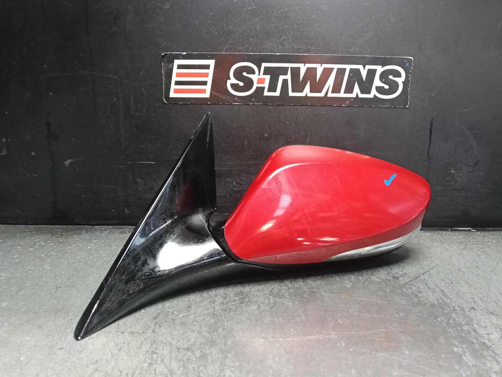 2016 HYUNDAI VELOSTER LEFT DOOR MIRROR FS, POWER FOLDING, HEATED TYPE, 10/11-02/18 0000418251