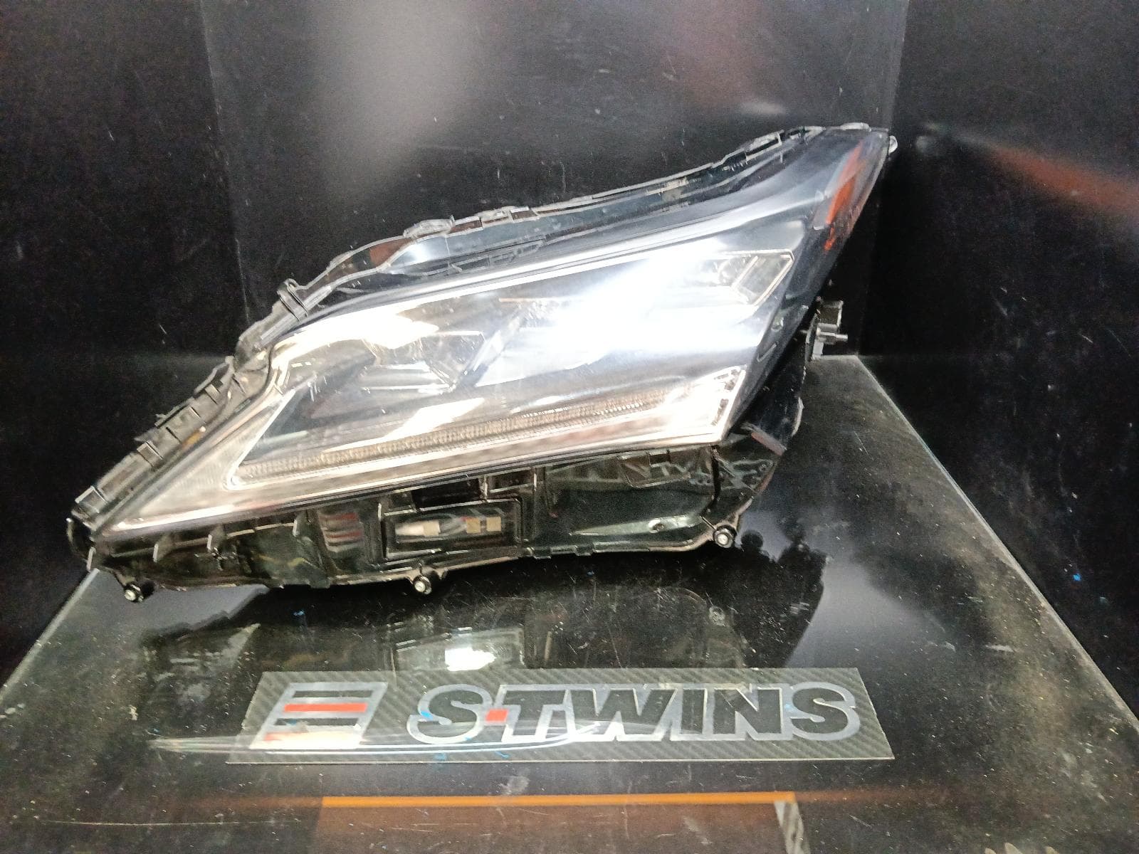 2018 LEXUS RX SERIES LEFT HEADLAMP AL20, F SPORT/SPORTS LUXURY, TRIPLE STACK LED TYPE, 09/15-10/19 0000256227