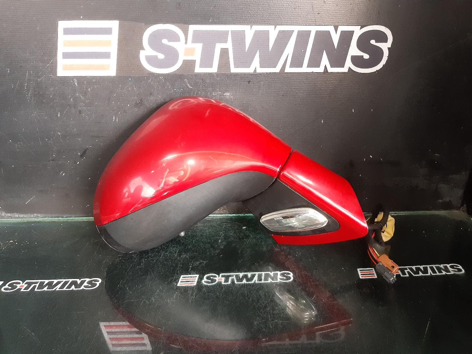 2011 PEUGEOT 308 RIGHT DOOR MIRROR T7, CABRIO, W/ POWER FOLD, MEMORY TYPE, 07/09-09/14 0000296877