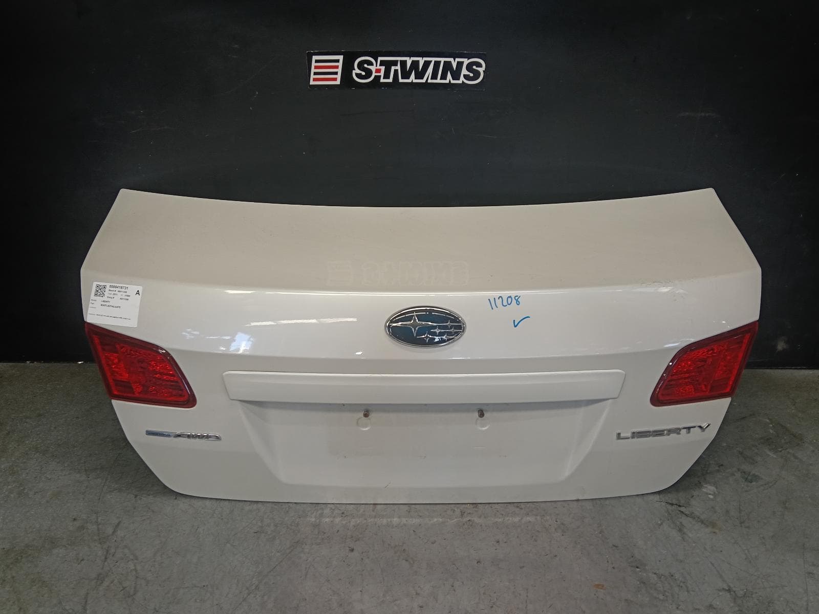 2011 SUBARU LIBERTY BOOTLID TAILGATE BOOTLID, 5TH GEN, W/ CAMERA TYPE, 07/09-11/14 0000418731