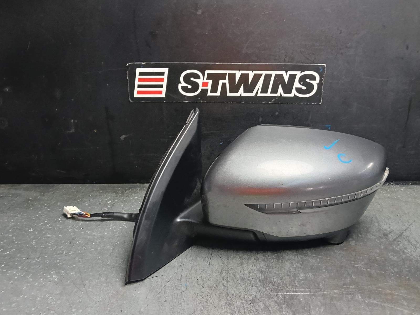 2016 NISSAN QASHQAI LEFT DOOR MIRROR J11, Ti/TL, POWER FOLD, W/ CAMERA TYPE, 12/13-06/17 0000418963
