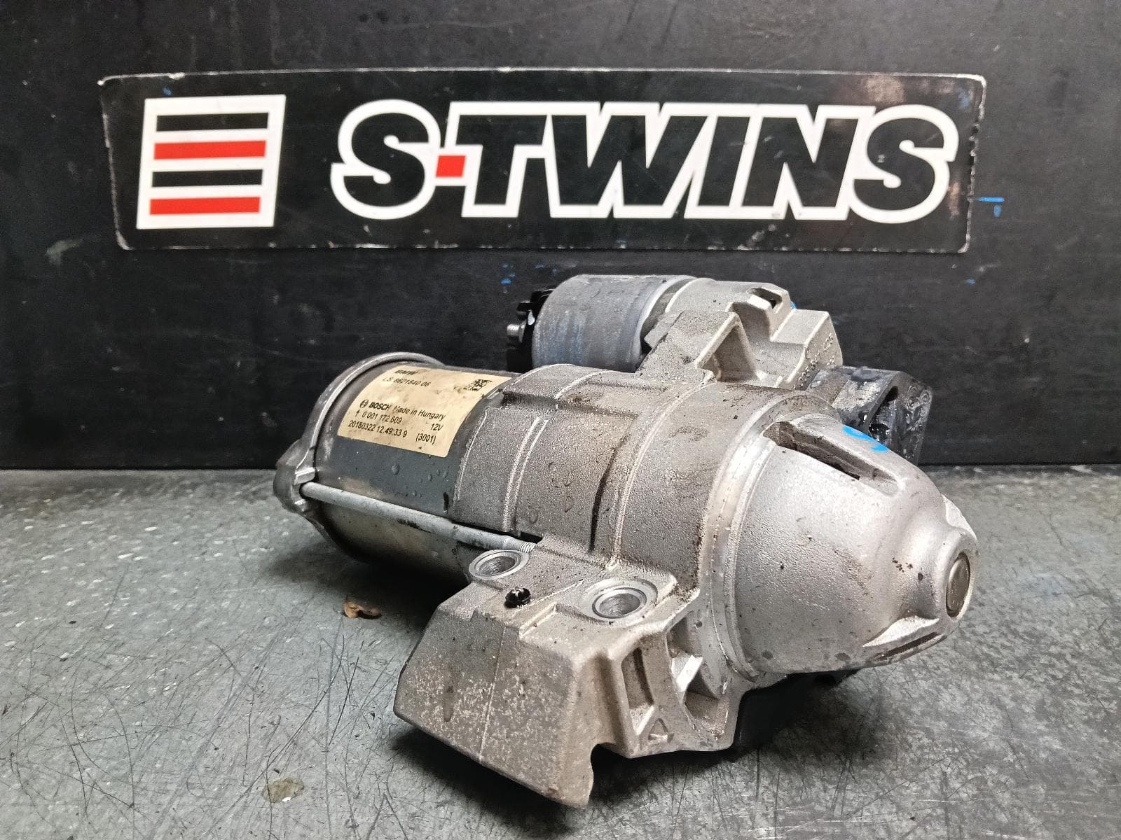Used auto part listing image: 2018 BMW X3 STARTER PETROL, 3.0, B58/B58D, G01, 08/17-08/24 0000419088