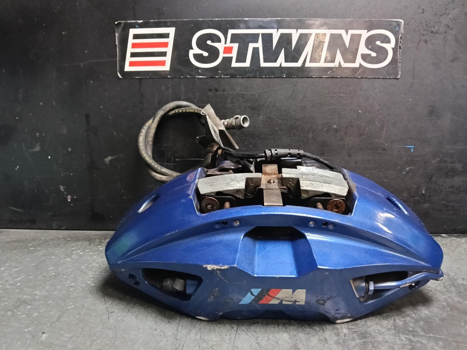 2018 BMW X3 CALIPER LH FRONT, M SPORT, BLUE, G01/F97, 08/17-08/24 0000419037