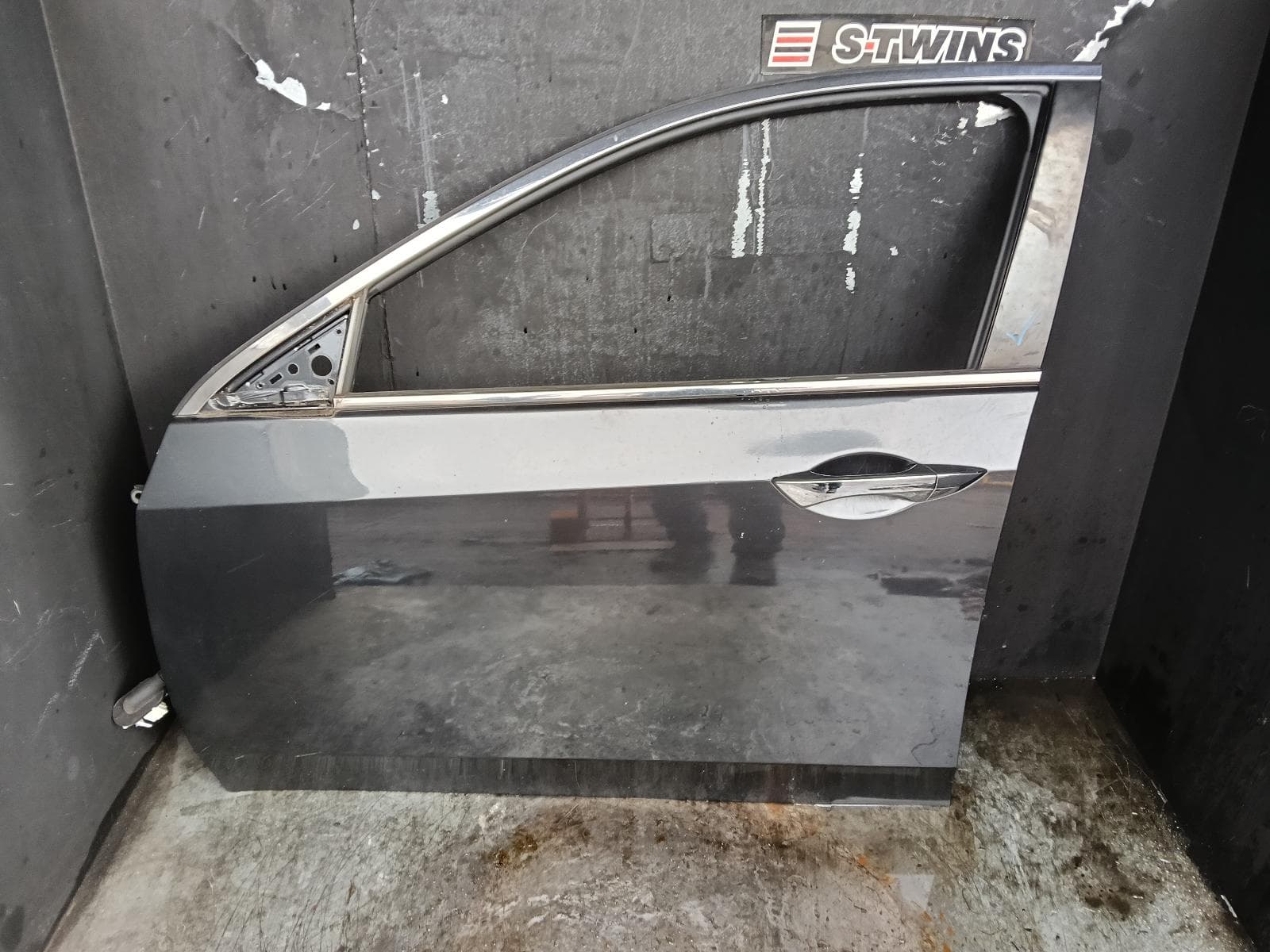 2011 HONDA ACCORD LEFT FRONT DOOR 8TH GEN, EURO (VIN JHMCU), 06/08-12/15 0000392240