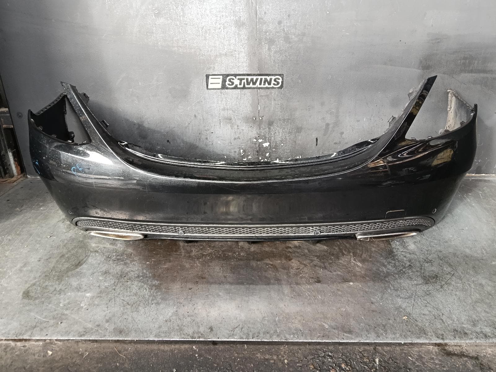 2017 MERCEDES C CLASS REAR BUMPER BUMPER BAR, W205, SEDAN, 06/14-09/21 0000410481