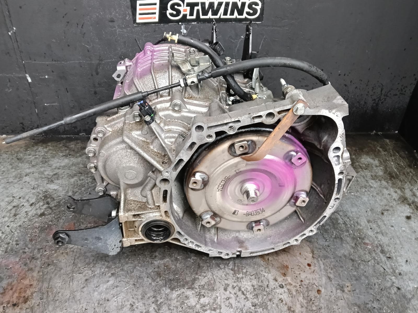 2018 TOYOTA TARAGO TRANS GEARBOX AUTO, 2.4, 2AZ-FE, 7 SPEED, CVT TYPE, ACR50R, 04/12- 0000419352