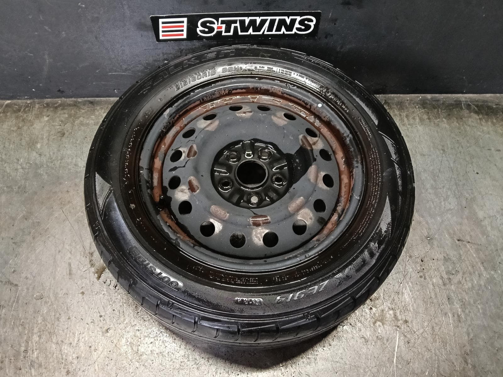 Used auto part listing image: 2018 TOYOTA TARAGO WHEEL STANDARD STEEL 16X6IN, GLi, ACR50R/GSR50R, 01/06-06/20 0000419382