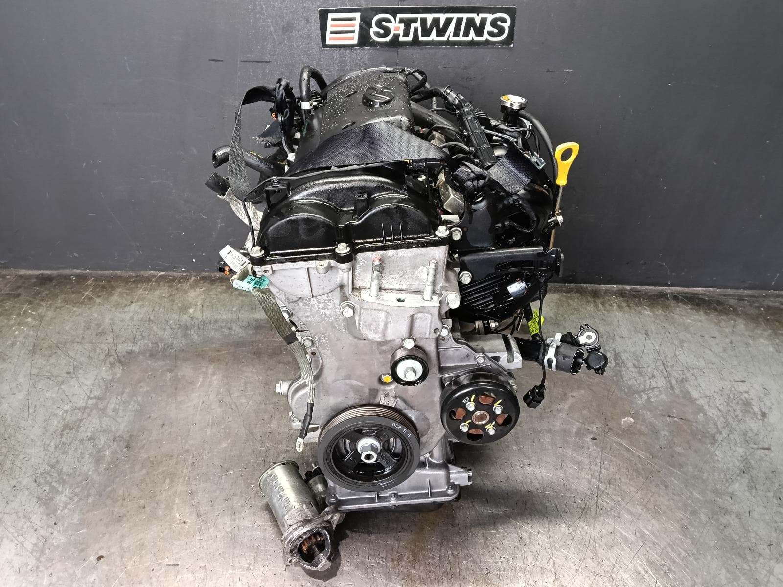 Used auto part listing image: 2017 HYUNDAI ACCENT ENGINE PETROL, 1.4, G4LC, RB, 06/15-12/19 0000419234