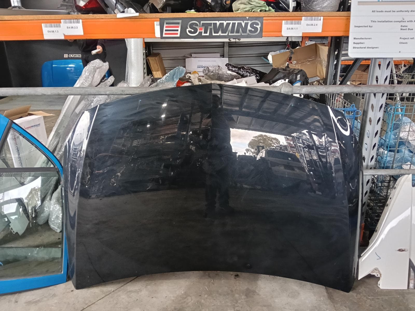 Used auto part listing image: 2016 MERCEDES A CLASS BONNET W176, 09/12-03/18 0000419633