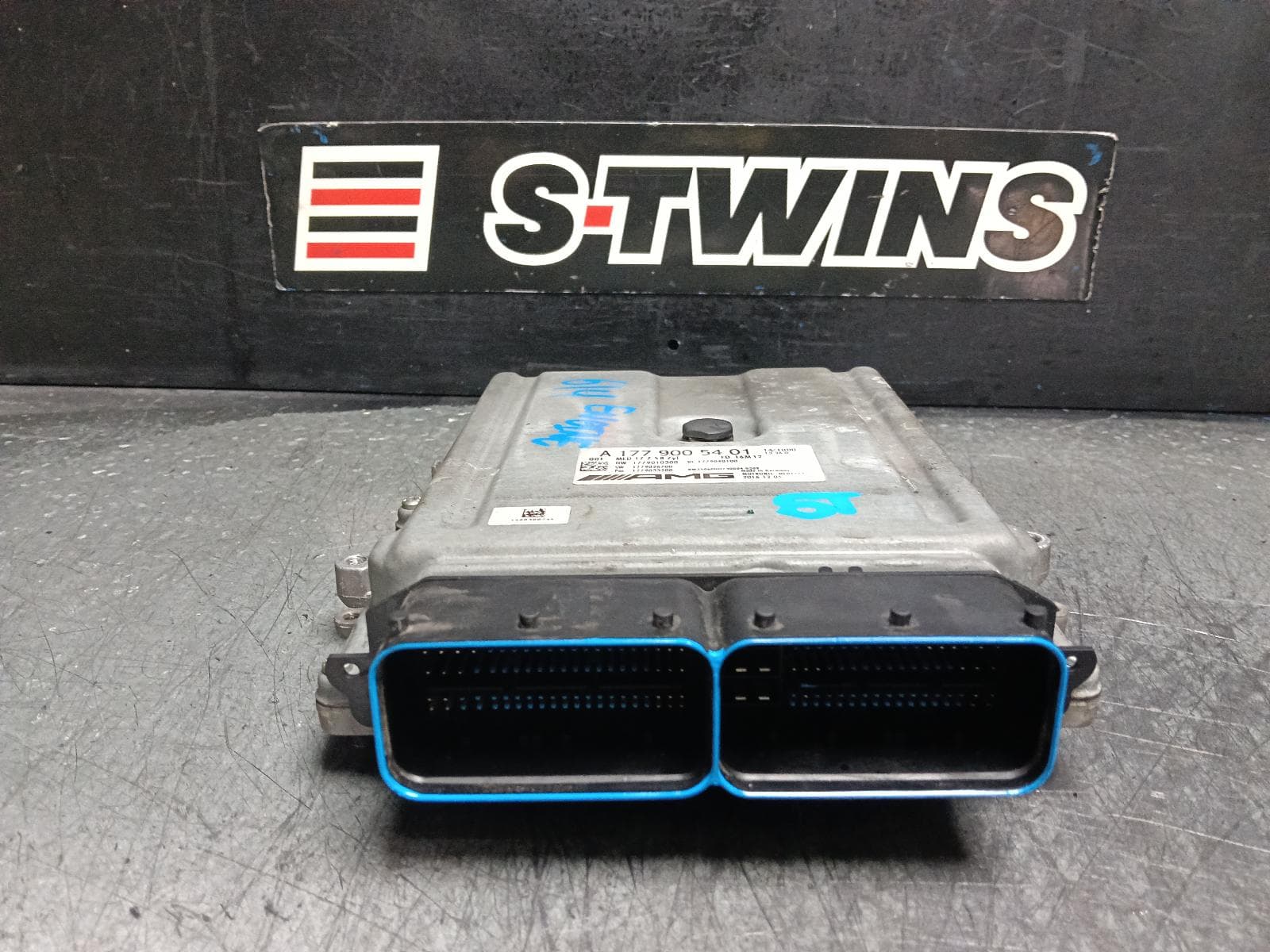 2018 MERCEDES C CLASS ENGINE ECU, 4.0, PETROL, ECU ONLY, 03/15- 0000406003