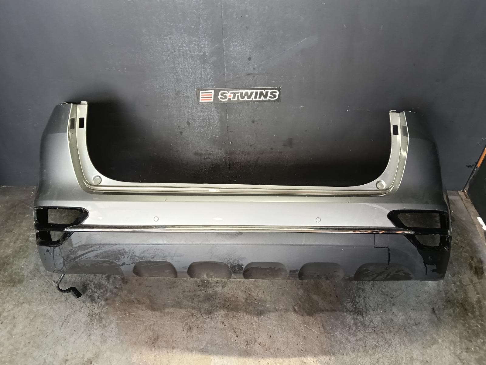 2019 KIA SPORTAGE REAR BUMPER BUMPER BAR (2 PIECE), W/ PARK SENSOR TYPE, S/SX/SX+/SLi/Si/Si PREMIUM, QL, 07/18-08/21 0000419895