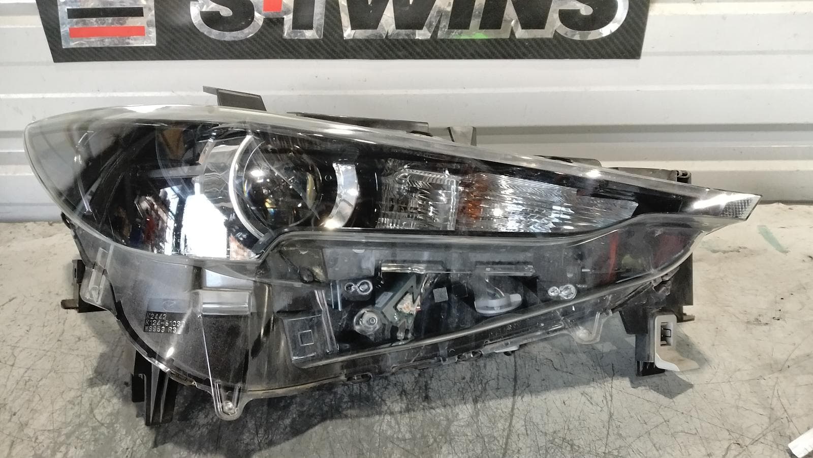 2019 MAZDA CX5 RIGHT HEADLAMP NON AFS, NON ADAPTIVE, NON DAYTIME RUNNING LAMP, NON SIGNATURE LIGHTS TYPE, KF, 02/17-08/21 0000414618