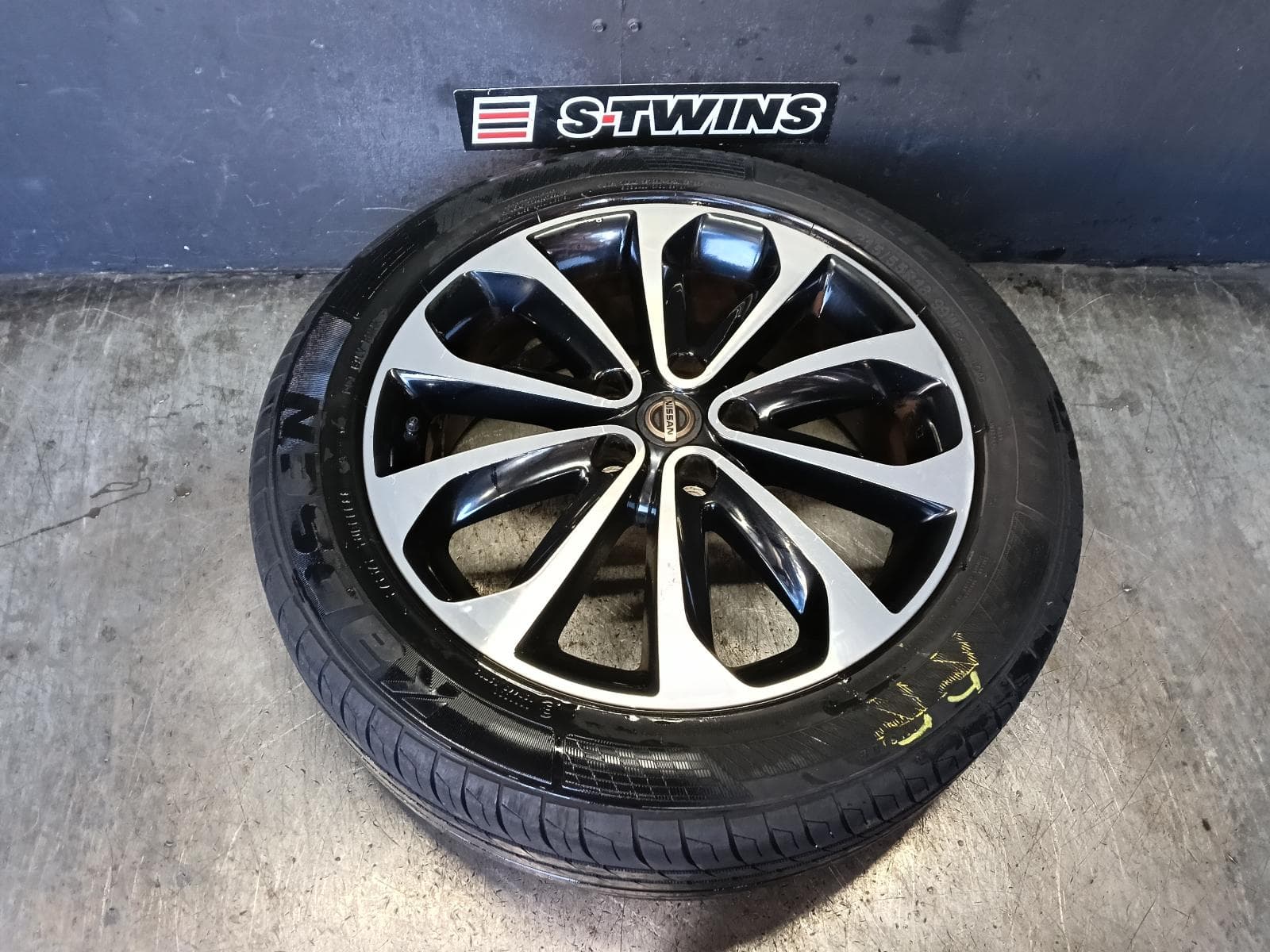 2014 NISSAN DUALIS WHEEL MAG FACTORY, 18X6.5IN, J10, 10/07-05/14 0000420241