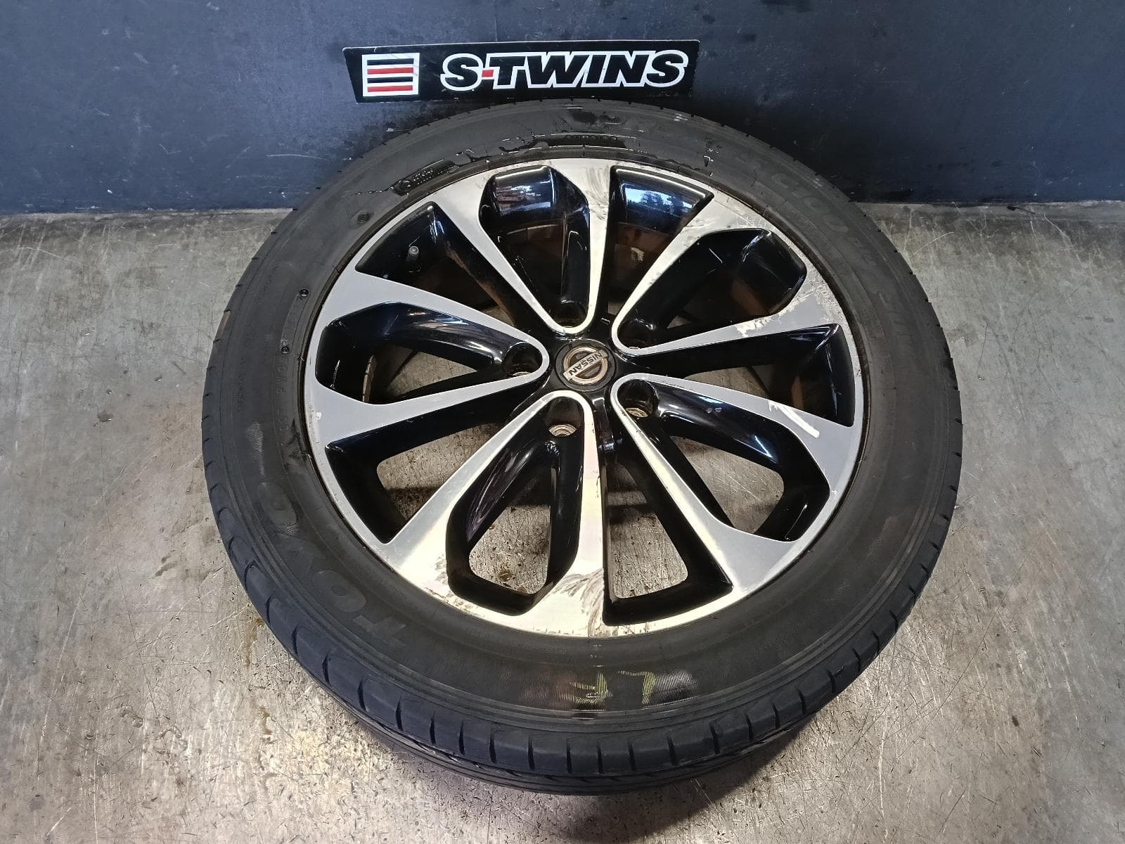 2014 NISSAN DUALIS WHEEL MAG FACTORY, 18X6.5IN, J10, 10/07-05/14 0000420243