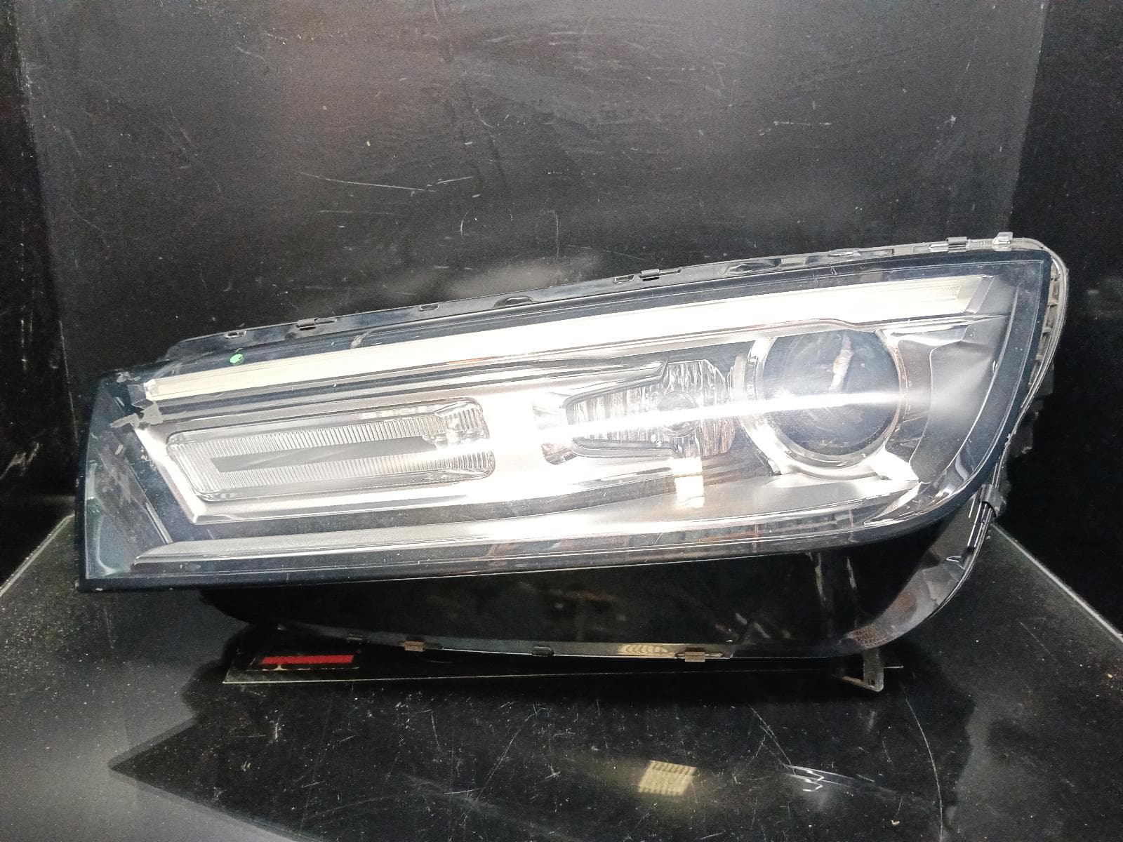 2019 AUDI Q5 LEFT HEADLAMP FY, W/ XENON TYPE, 02/17-08/20 0000403393