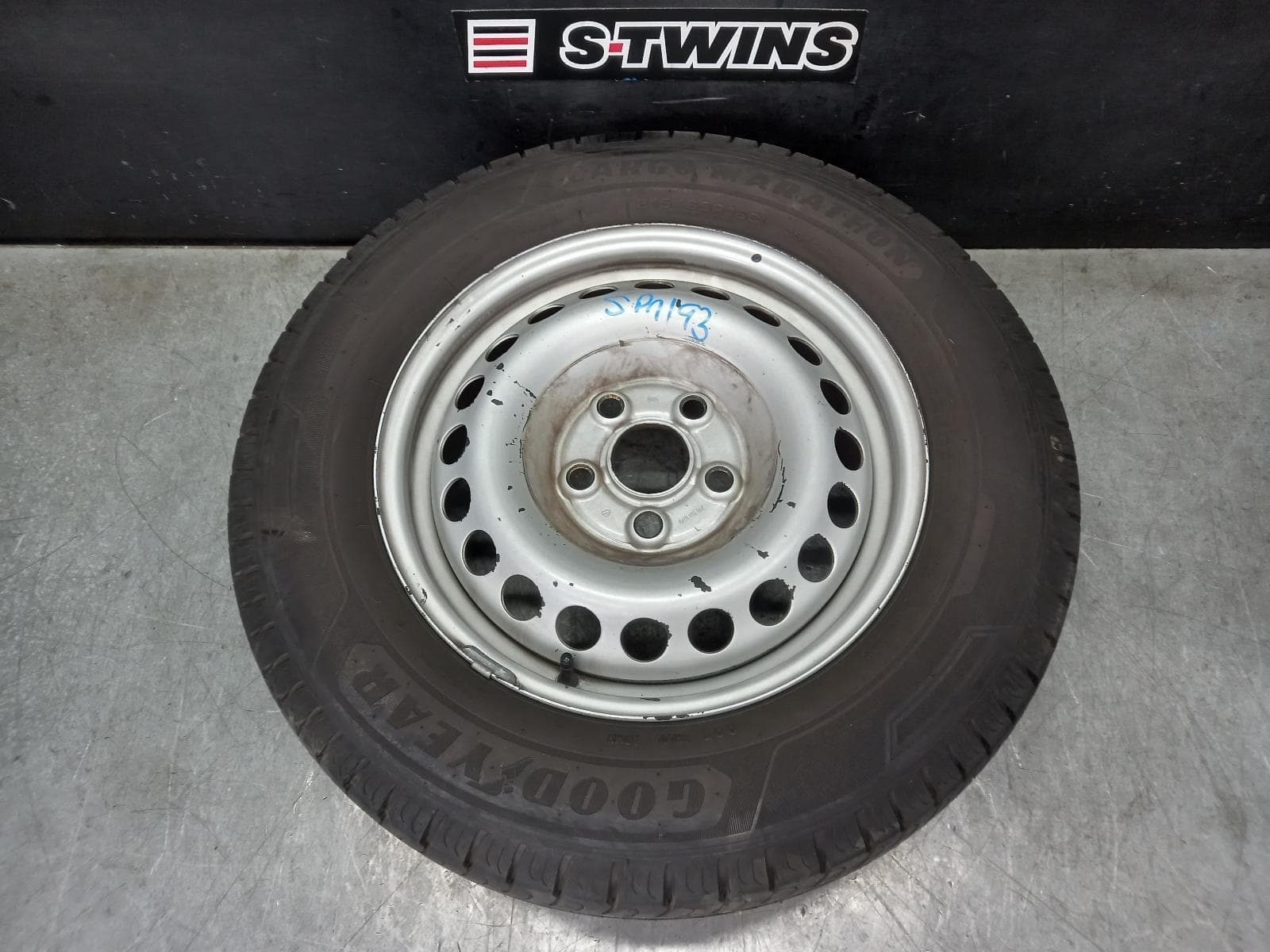 2020 VOLKSWAGEN TRANSPORTER WHEEL STANDARD STEEL FULL SIZE SPARE STEEL, 16IN, T6, 07/15-08/24 0000420265