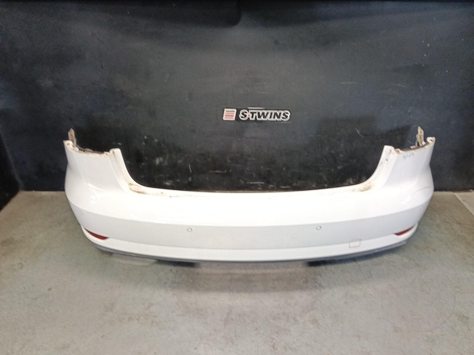 Used auto part listing image: 2017 AUDI A3 REAR BUMPER 8V, A3/S3, SEDAN/CABRIO, S-LINE, 11/13-10/20 0000420630