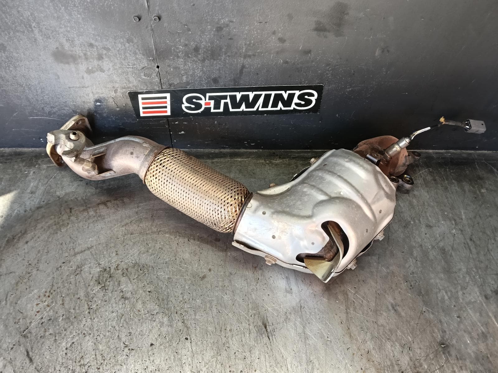 2019 MAZDA CX9 CATALYTIC CONVERTER DOWNPIPE-CAT TYPE, 2.5, PETROL, FWD, TC, 07/16-12/24 0000420666