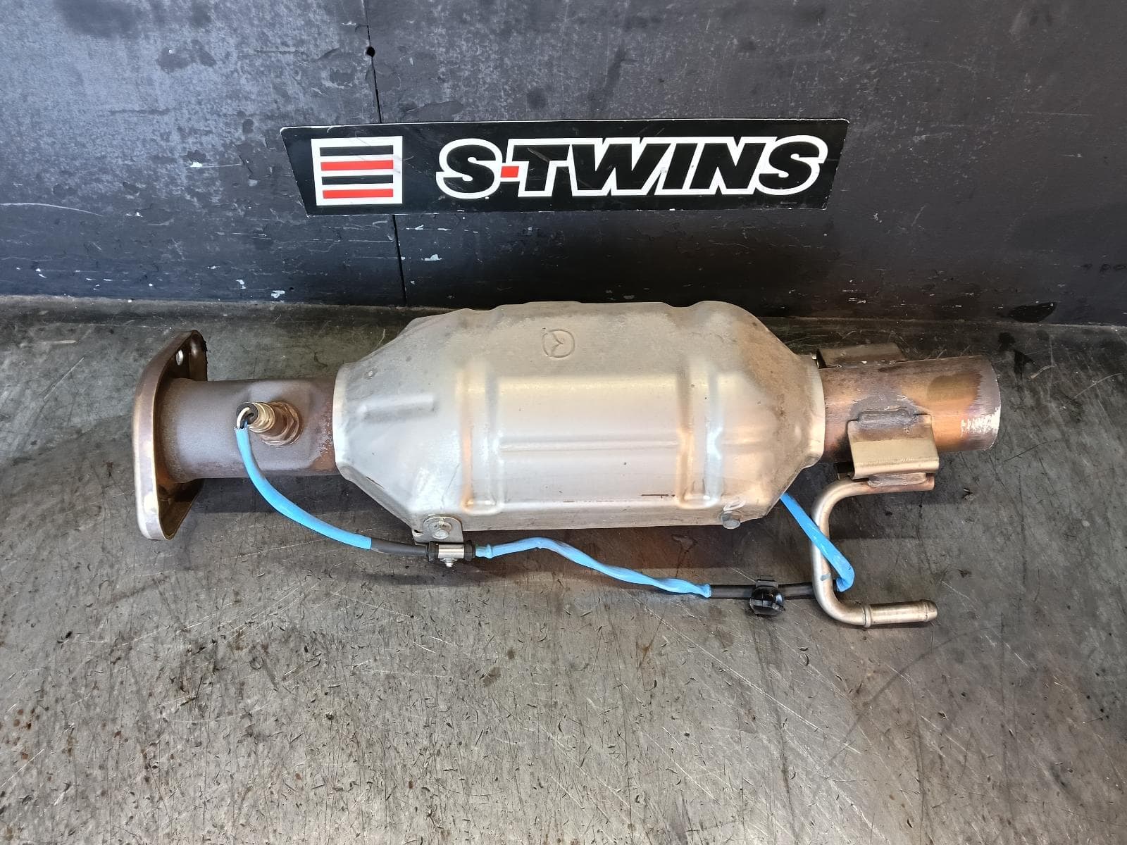 2019 MAZDA CX9 CATALYTIC CONVERTER UNDER CAR-CAT TYPE, 2.5, PETROL, FWD, TC, 07/16-12/24 0000420667