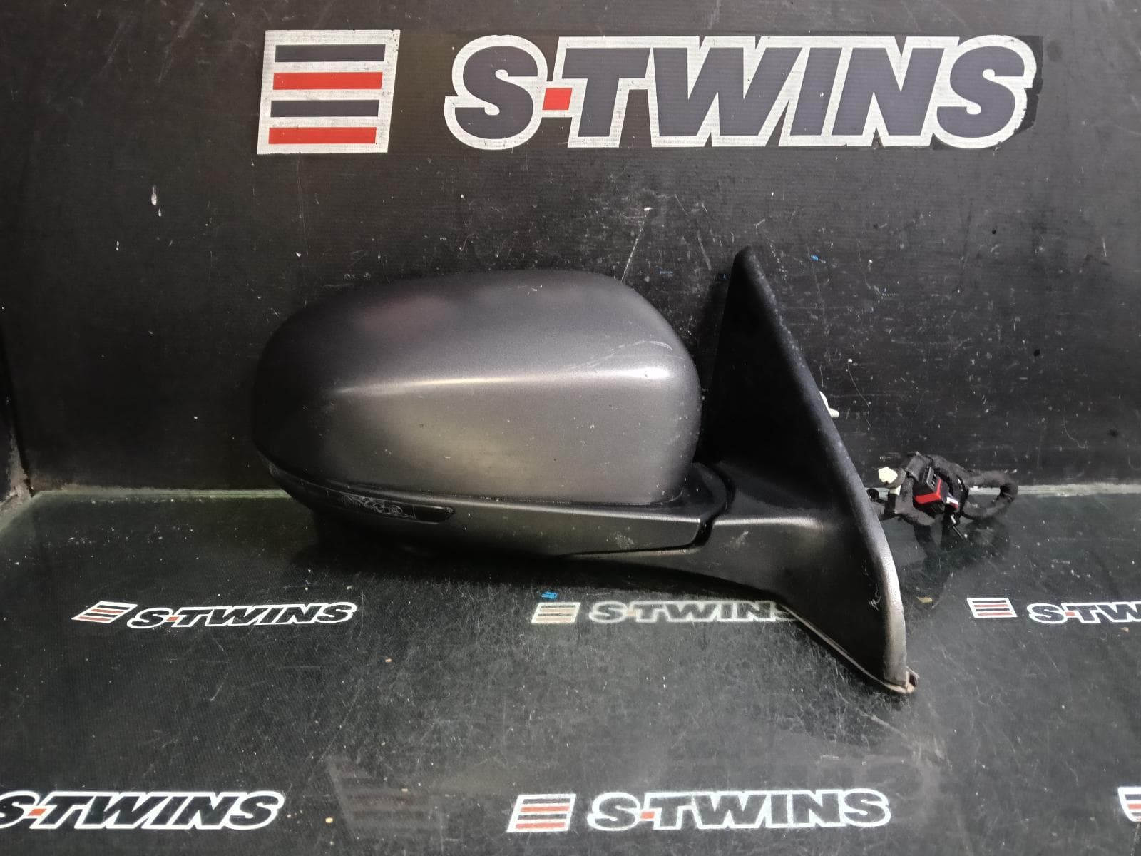 2022 JEEP COMPASS RIGHT DOOR MIRROR M6, W/ POWER FOLD, CAMERA TYPE, DARK GREY, 04/21-12/23 0000420907
