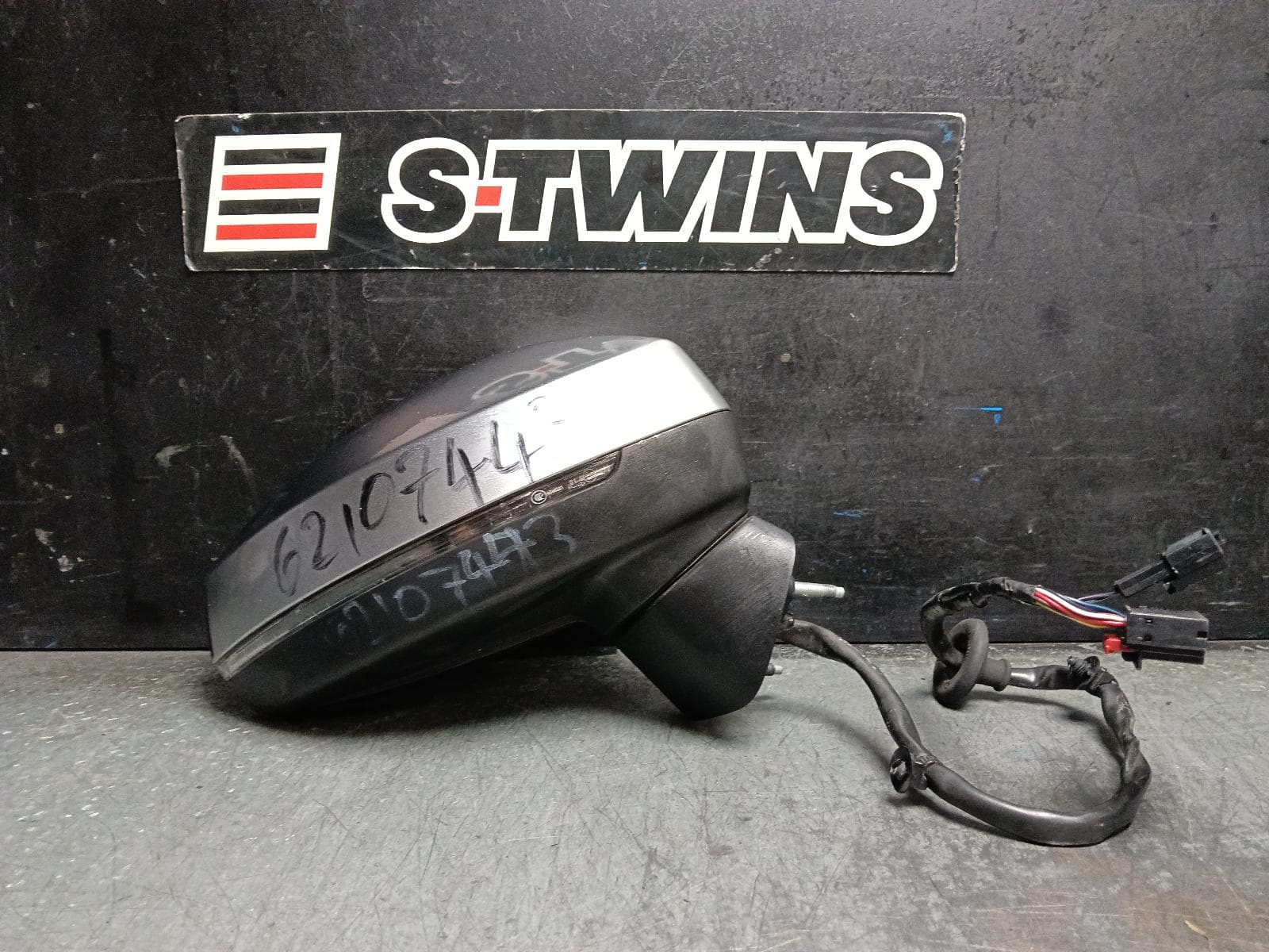 2016 AUDI A3 RIGHT DOOR MIRROR 8V, RS3, HATCH, POWER FOLD, W/ LANE CHANGE ASSIST TYPE ONLY (6XK/7Y1), 10/15-01/17 0000420960