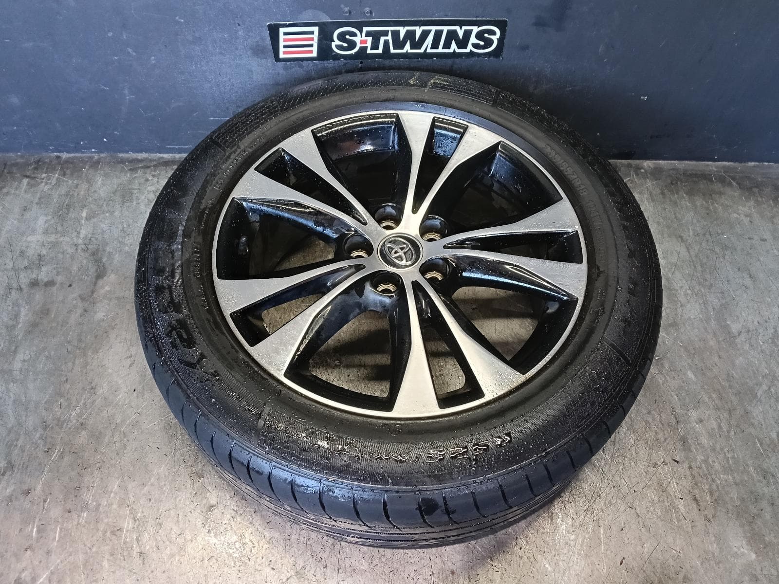 2014 TOYOTA RAV4 WHEEL MAG FACTORY, 18X7.5IN, XA40, 12/12-12/18 0000421513