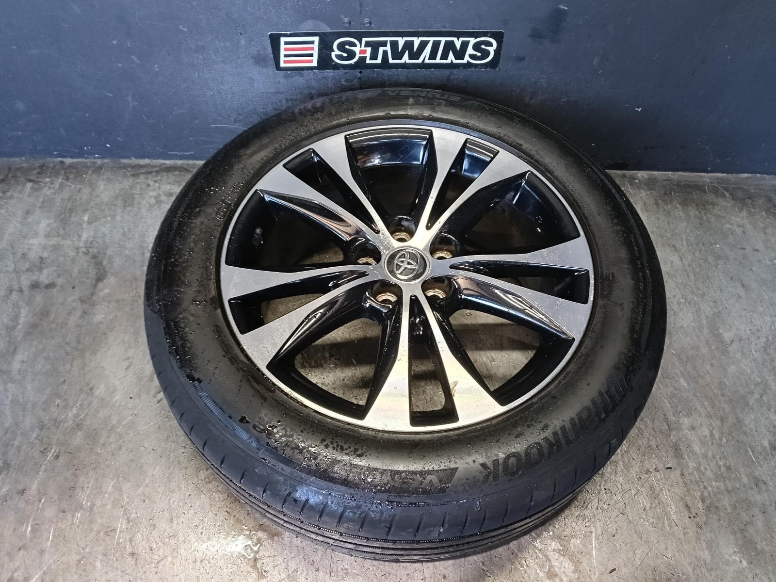 2014 TOYOTA RAV4 WHEEL MAG FACTORY, 18X7.5IN, XA40, 12/12-12/18 0000421515