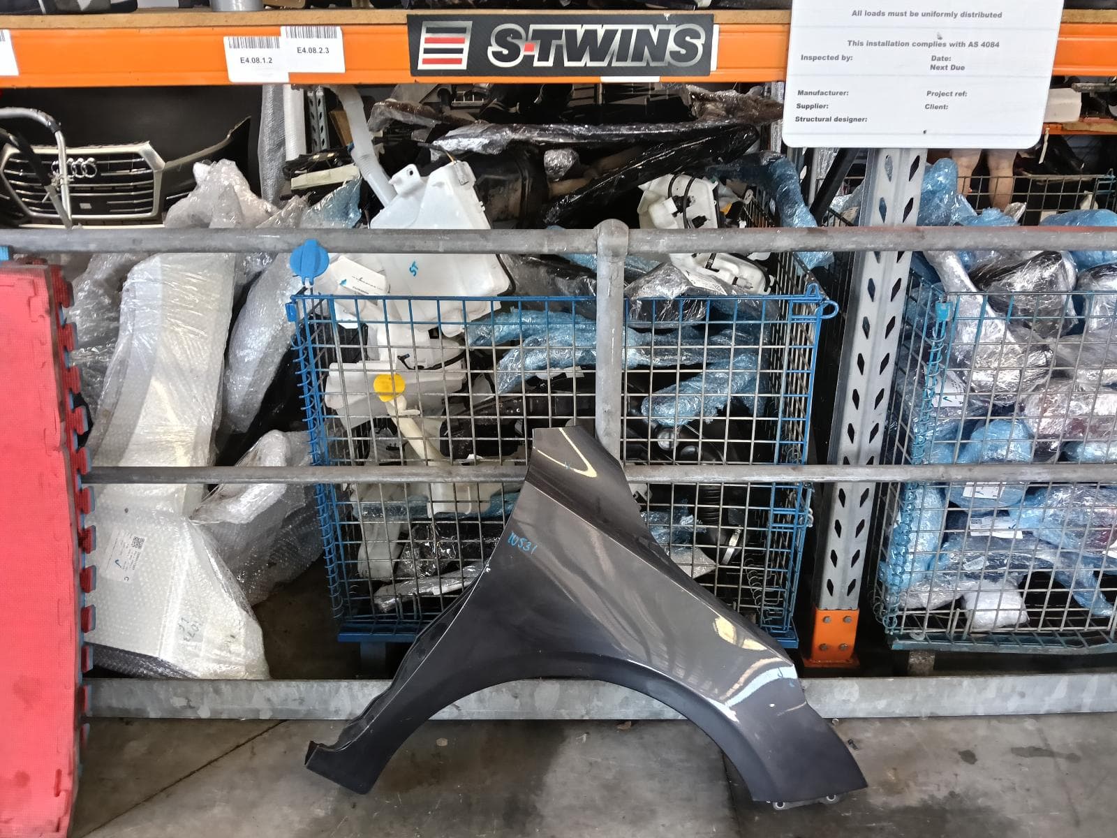Used auto part listing image: 2021 KIA CERATO RIGHT GUARD BD, NON GT TYPE, 04/18-09/24 0000421566