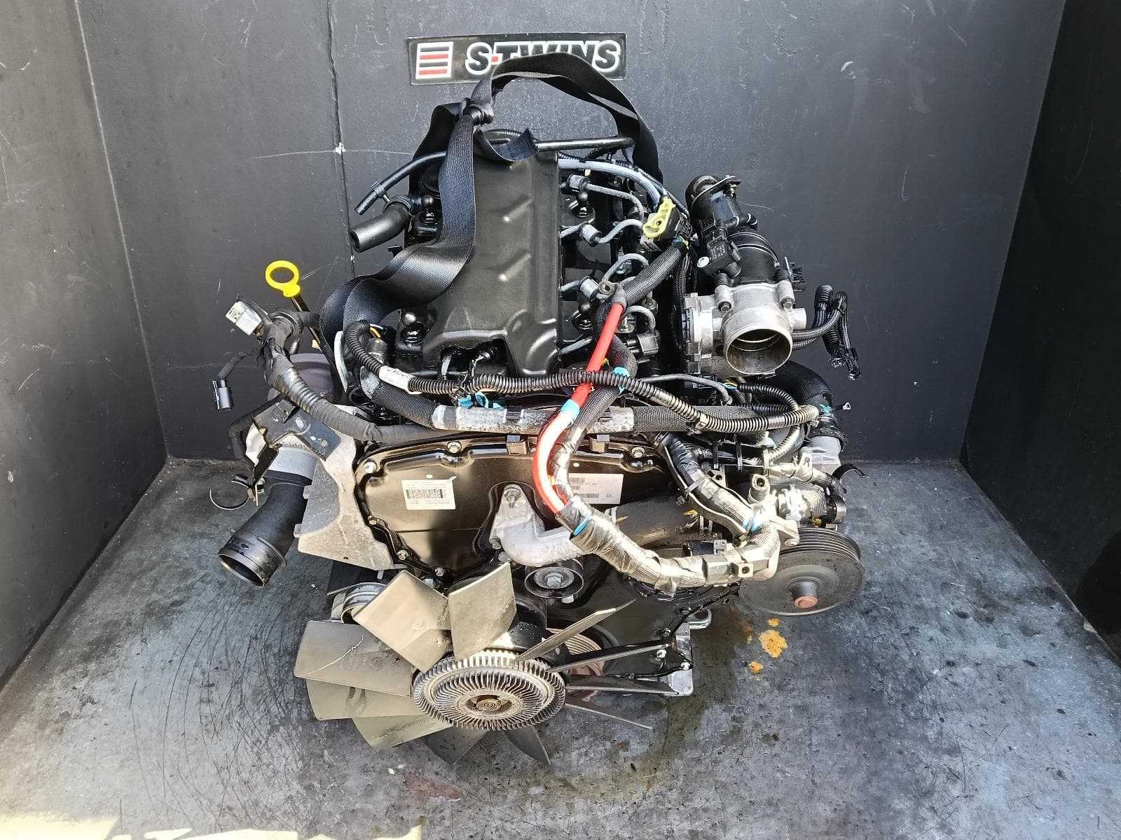 Used auto part listing image: 2016 FORD RANGER ENGINE PX SERIES 2-3, DIESEL, 2.2, TURBO, P4AT, 06/15-04/22 0000422217