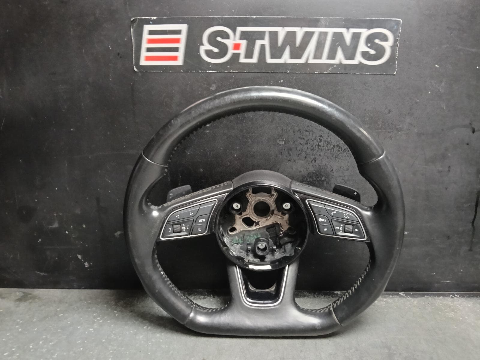 Used auto part listing image: 2017 AUDI A3 STEERING WHEEL LEATHER, 8V, S LINE TYPE, 03/13-10/20 0000423167