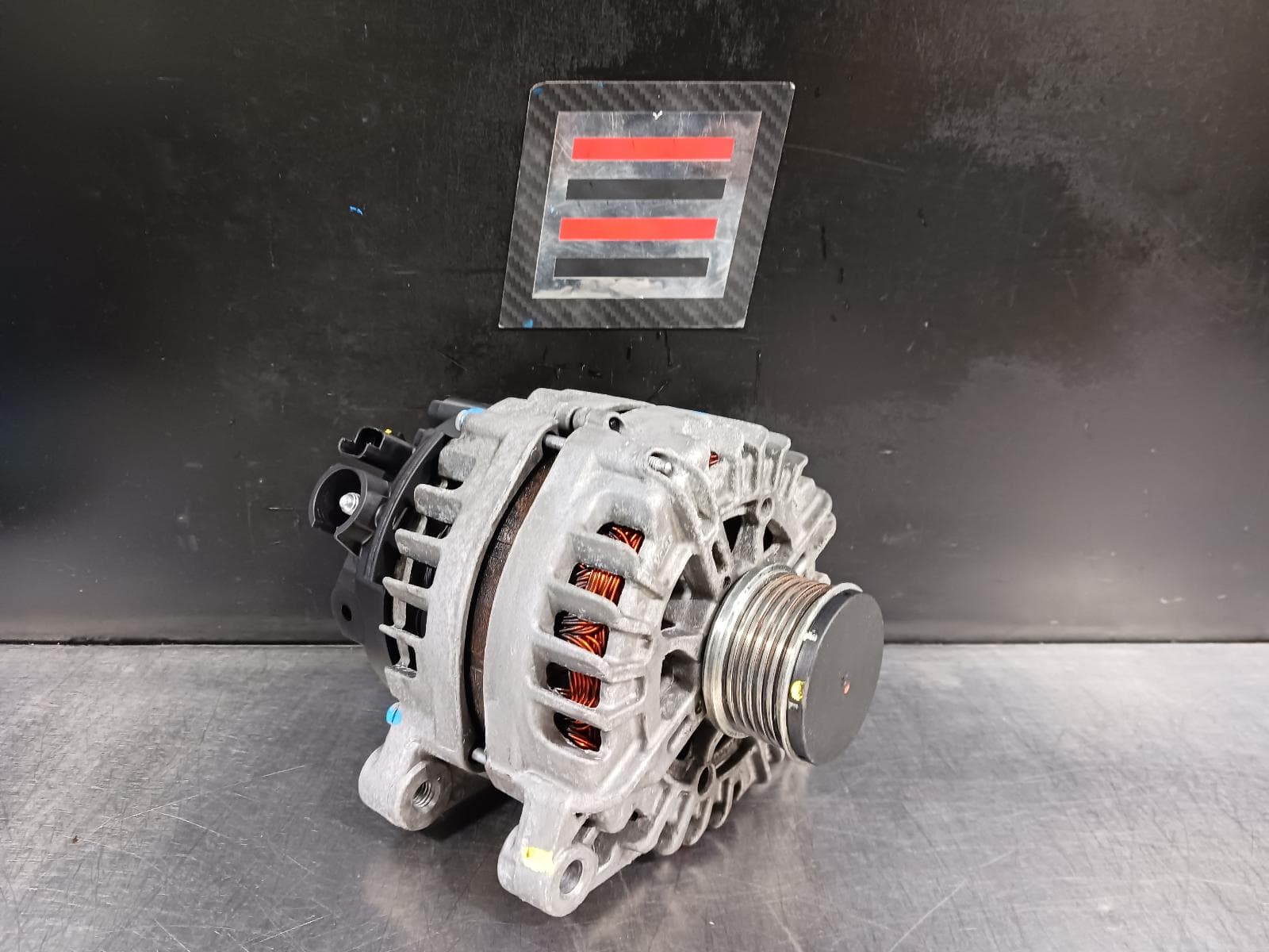 Used auto part listing image: 2018 CITROEN BERLINGO ALTERNATOR DIESEL, 1.6, DV6DTED CODE, VIN VF779HF..., 180AMP, B9C, 05/11-12/18 0000231524
