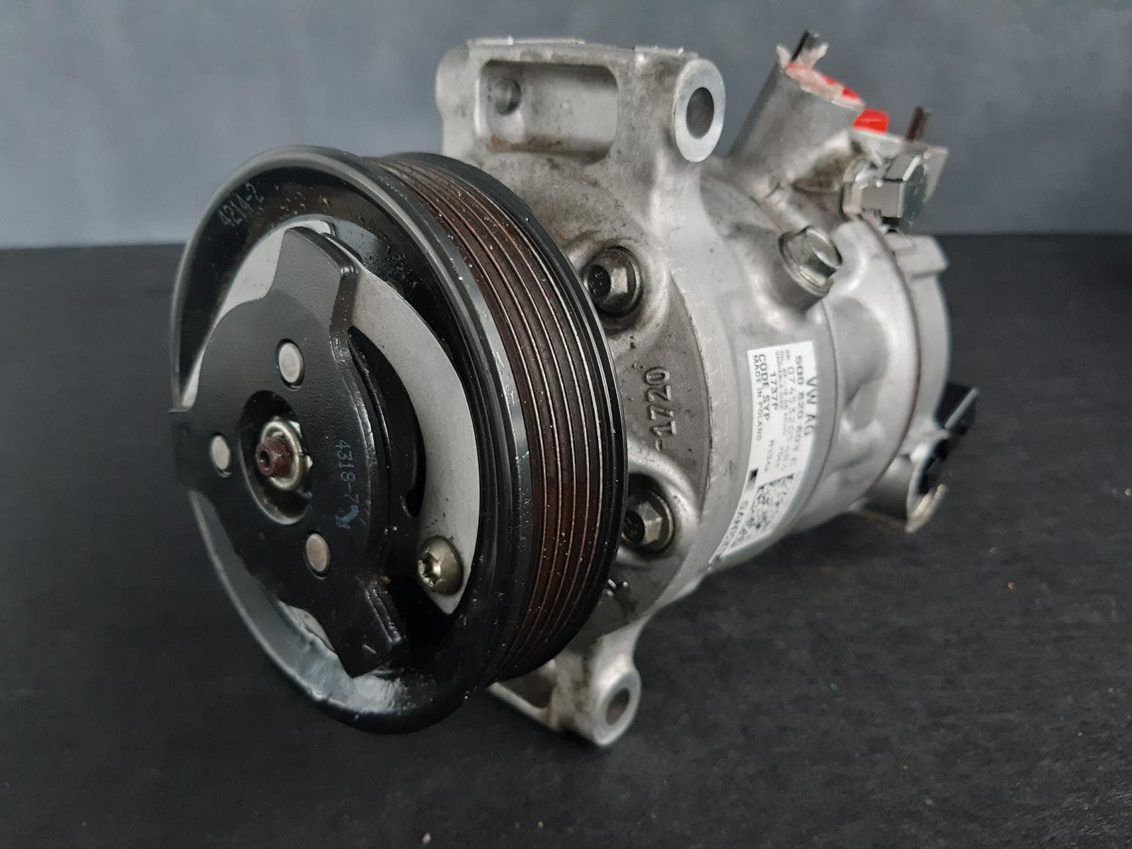 Used auto part listing image: 2014 SKODA RAPID A C COMPRESSOR NH, 1.2, TURBO PETROL, 05/14- 0000081721