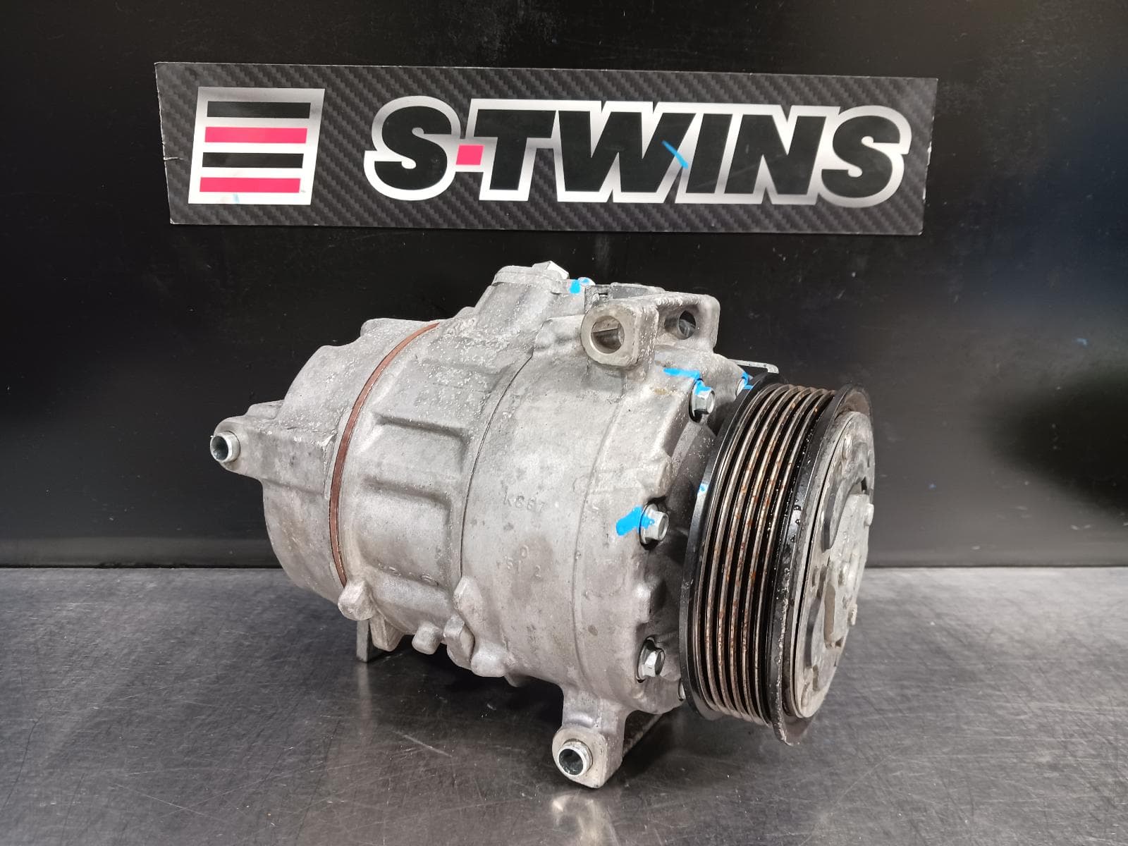 Used auto part listing image: 2020 FORD TRANSIT CUSTOM A C COMPRESSOR VN, 2.0, DIESEL, 05/16- 0000237538