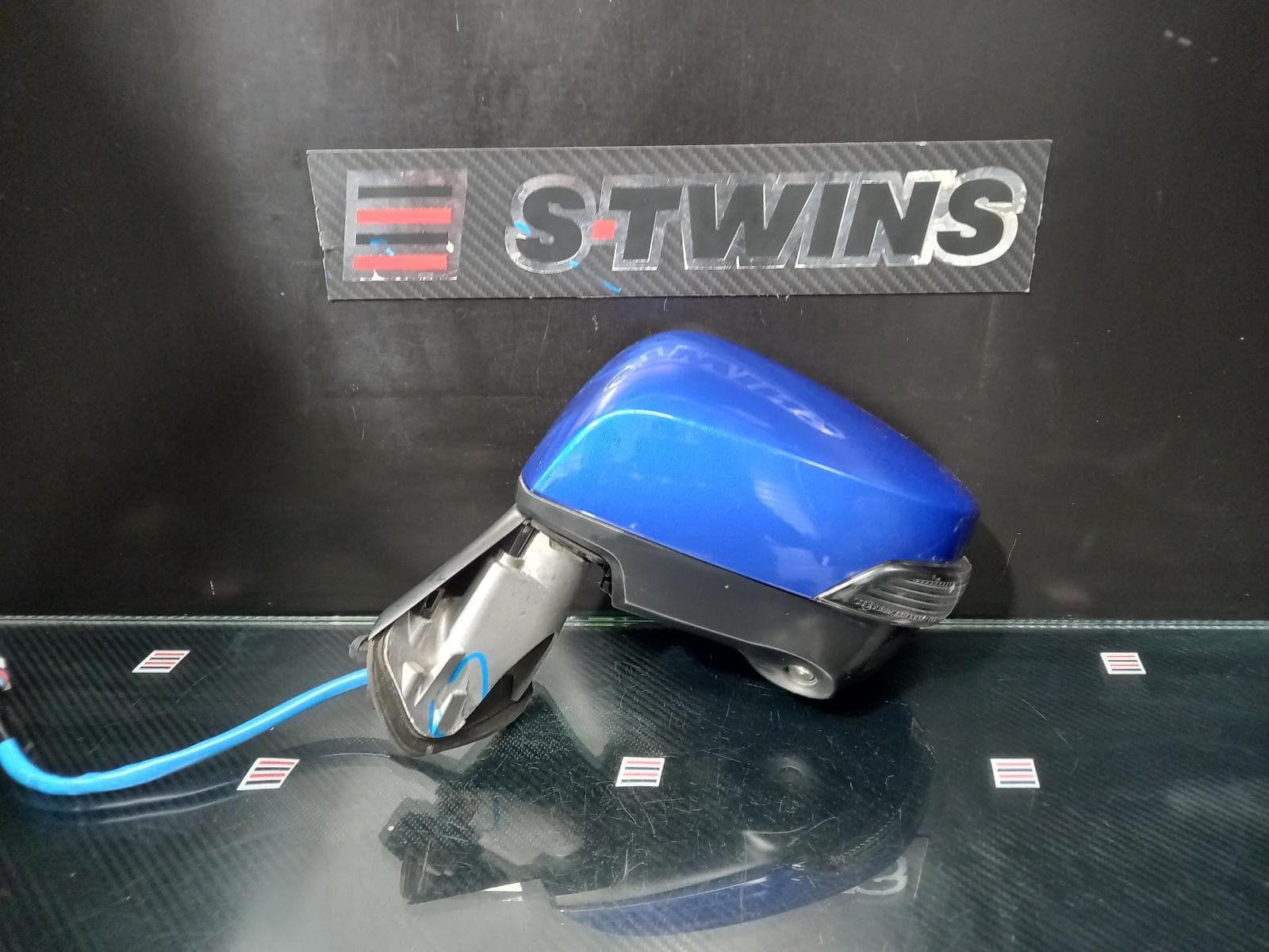 Used auto part listing image: 2015 SUBARU WRX LEFT DOOR MIRROR V1, POWER FOLDING, HEATED, W/ CAMERA TYPE, 03/14-10/21 0000292955