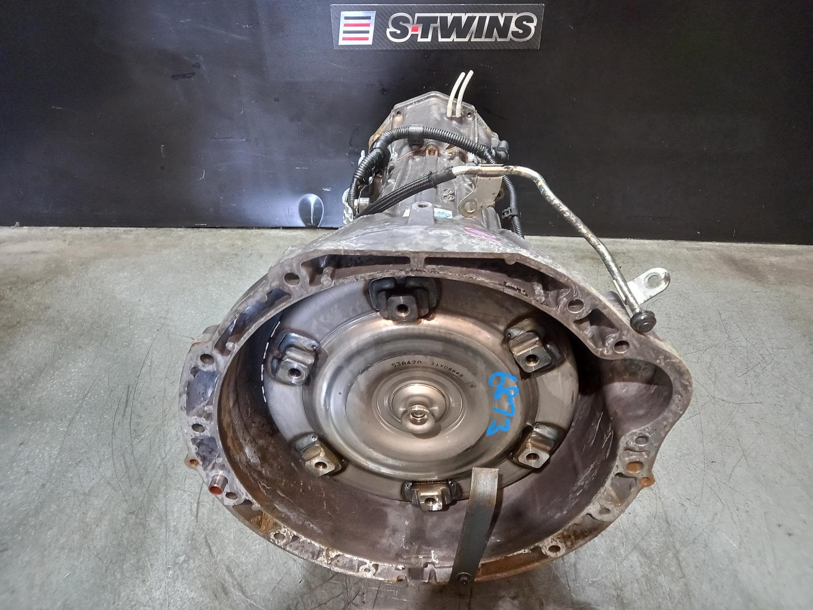 Used auto part listing image: 2021 MITSUBISHI TRITON TRANS GEARBOX AUTO, 4WD, DIESEL, 2.4, 4N15, 6 SPEED (V6AWH TRANS CODE), NO TRANSFER CASE, MR, 11/18-10/23 0000298307