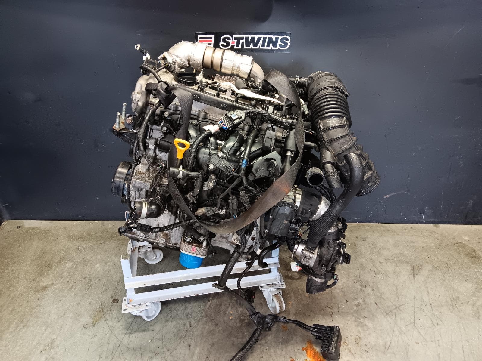 Used auto part listing image: 2019 KIA SELTOS ENGINE PETROL, 1.6, TURBO, G4FJ CODE, SP2, 07/19-08/22 0000411277