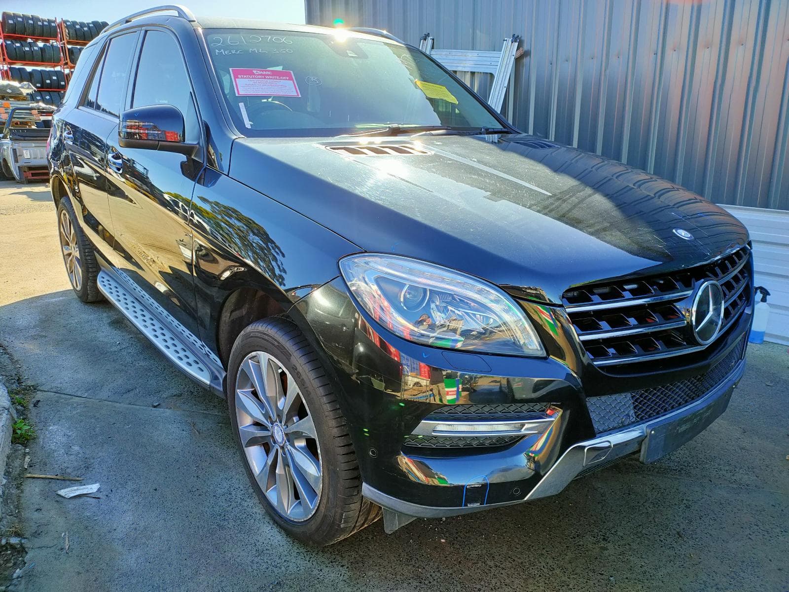 2012 MERCEDES M CLASS 4