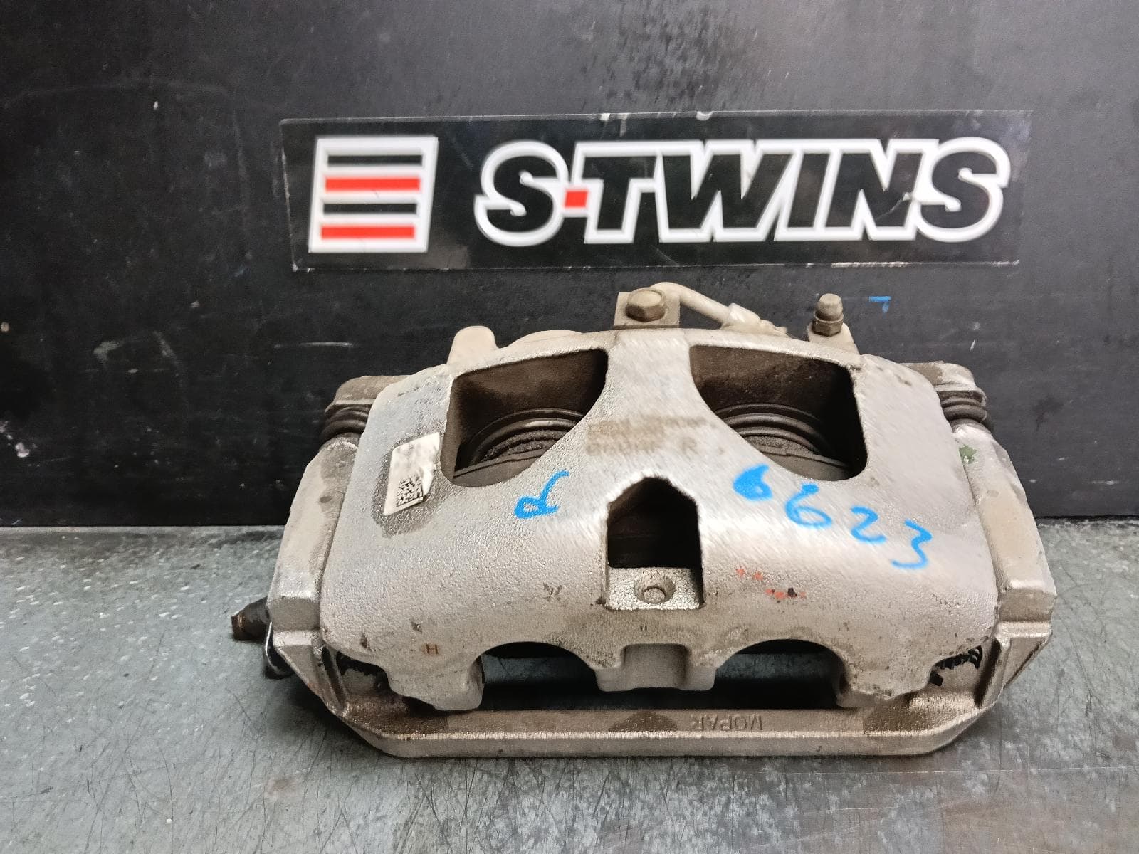Used auto part listing image: 2021 RAM 1500 CALIPER LH FRONT, DT, 10/20