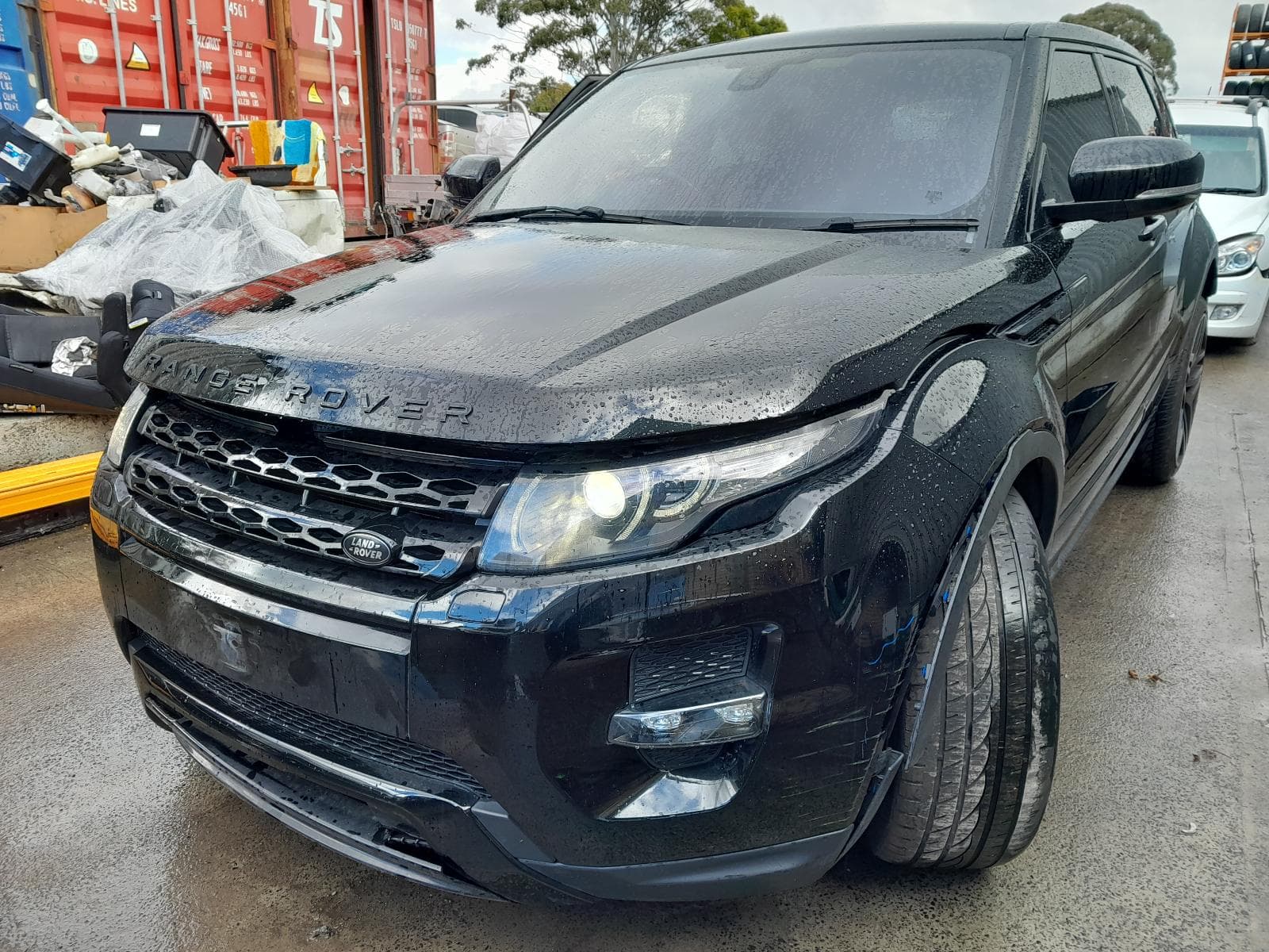Used auto part listing image: 2014 LAND ROVER RANGE ROVER EVOQUE FRONT SEAT RH FRONT, 5DR WAGON, LEATHER, BLACK, L538, 11/11-01/19