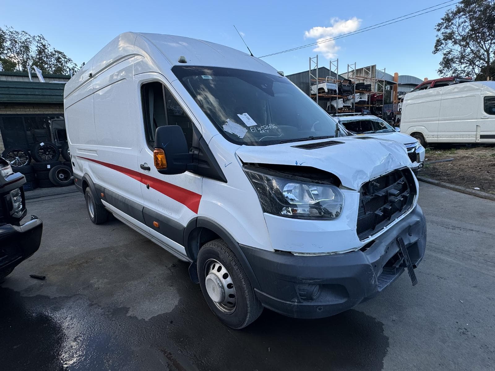 Used auto part listing image: 2017 FORD TRANSIT FUSE BOX ENGINE BAY, VO, 02/14