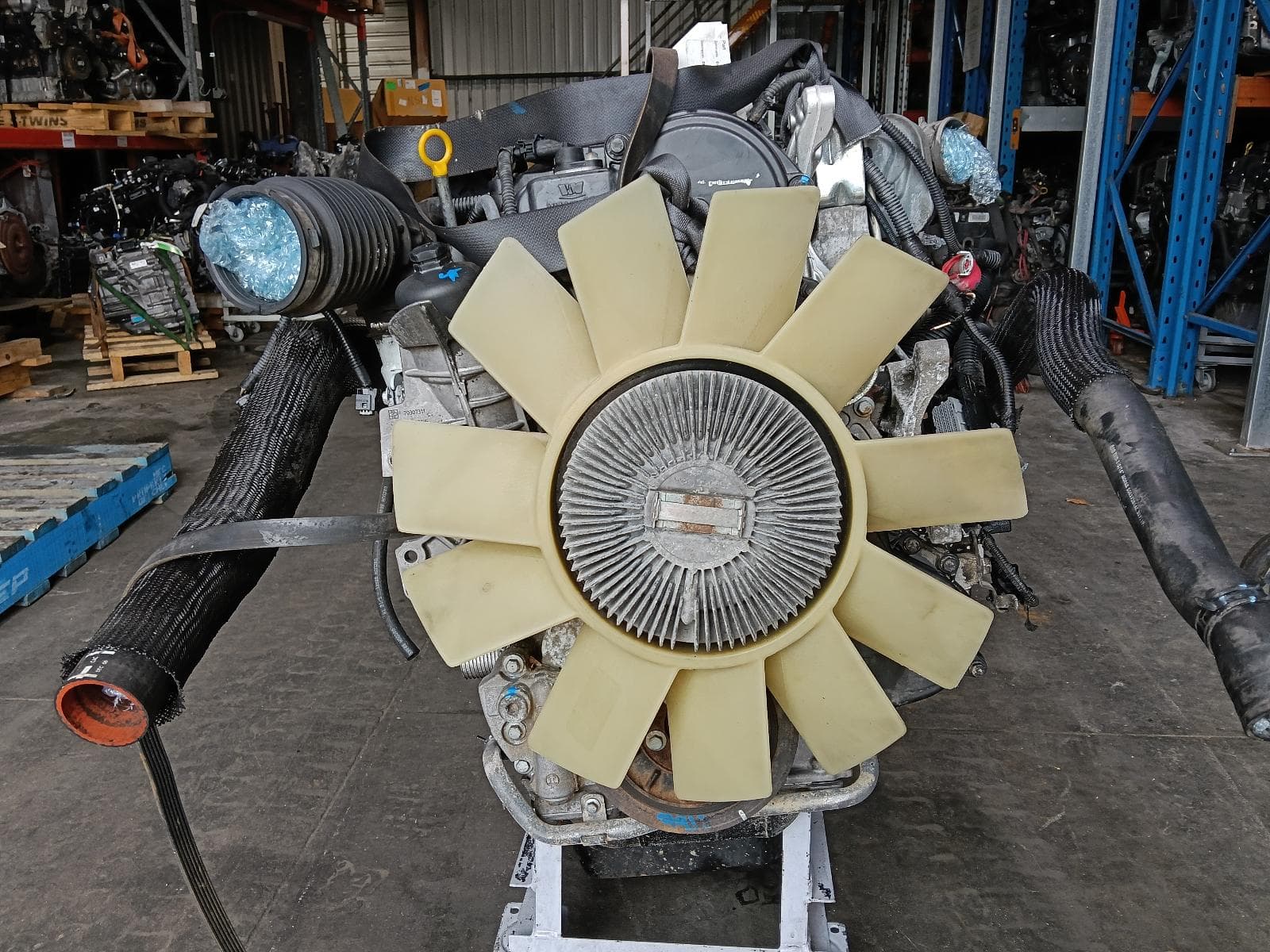 Used auto part listing image: 2007 JEEP WRANGLER ENGINE DIESEL, 2.8, TURBO, JK, 03/07-01/11