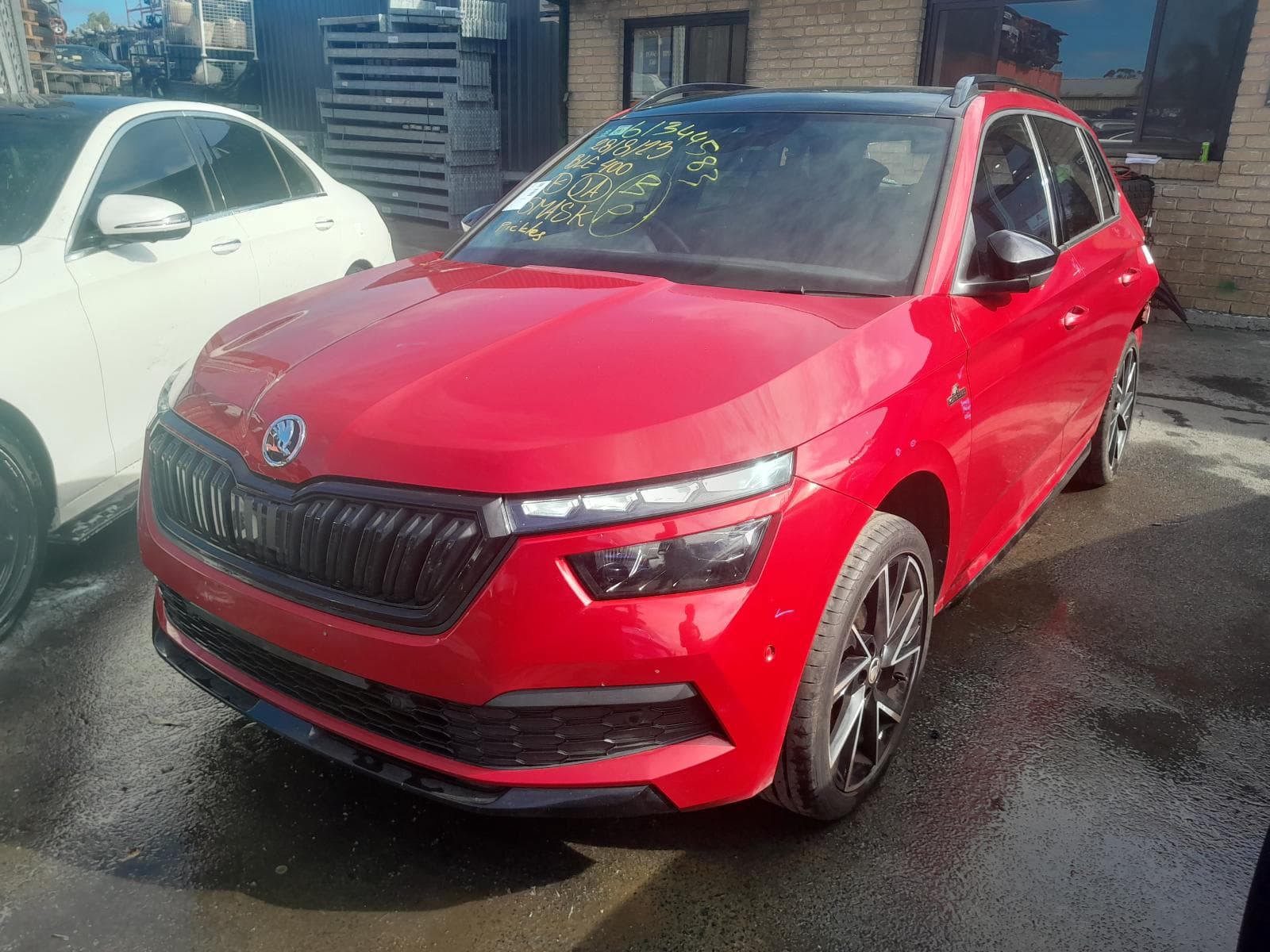 Used auto part listing image: 2021 SKODA KAMIQ MISC NW, 06/20- REAR CONSOLE SWITCHES FROM CONSOLE ASSY TAG: 341660