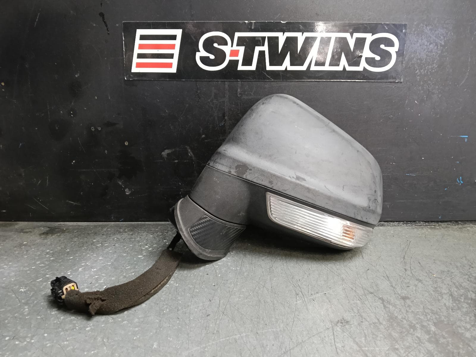 Used auto part listing image: 2020 MG MG3 LEFT DOOR MIRROR SZP1, W/ ELECT ADJ TYPE, BLACK, 07/16-10/24
