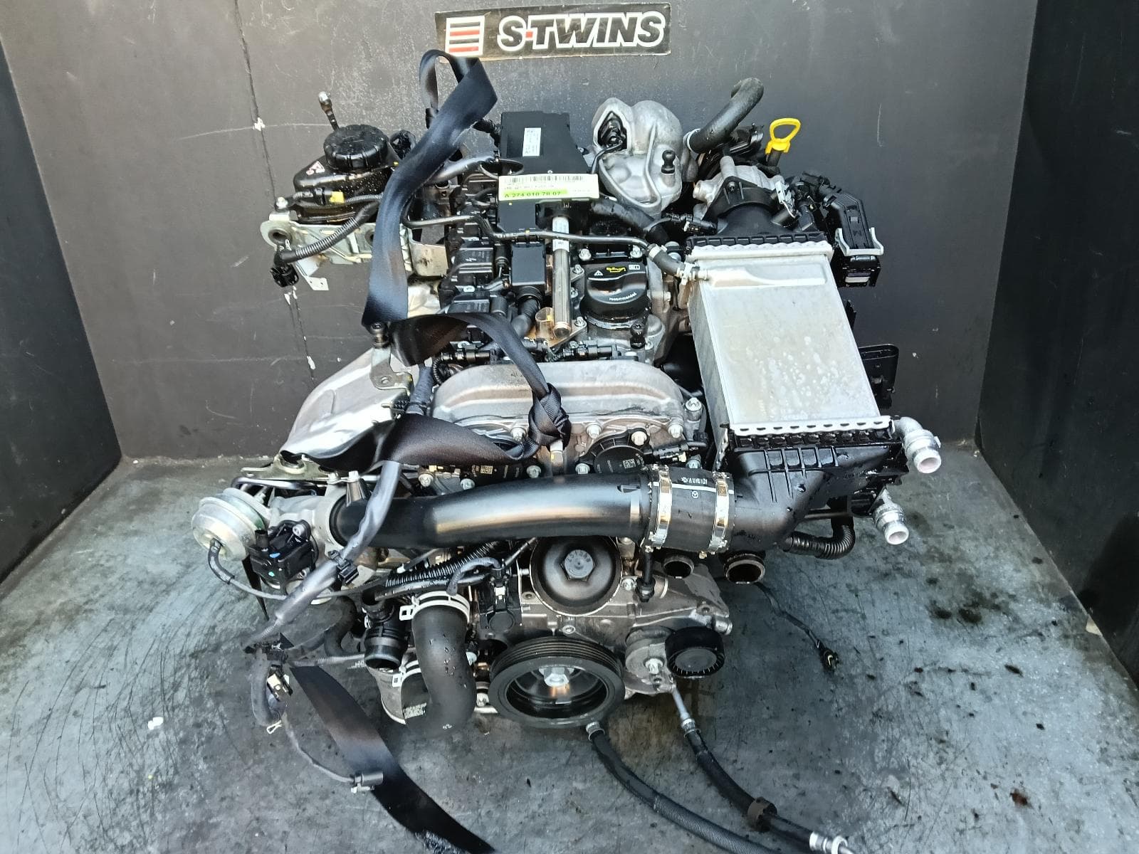 Used auto part listing image: 2016 MERCEDES C CLASS ENGINE PETROL, 2.0, TURBO, 274.920 CODE, C250BD (155kW), W205/S205, 06/14-06/17