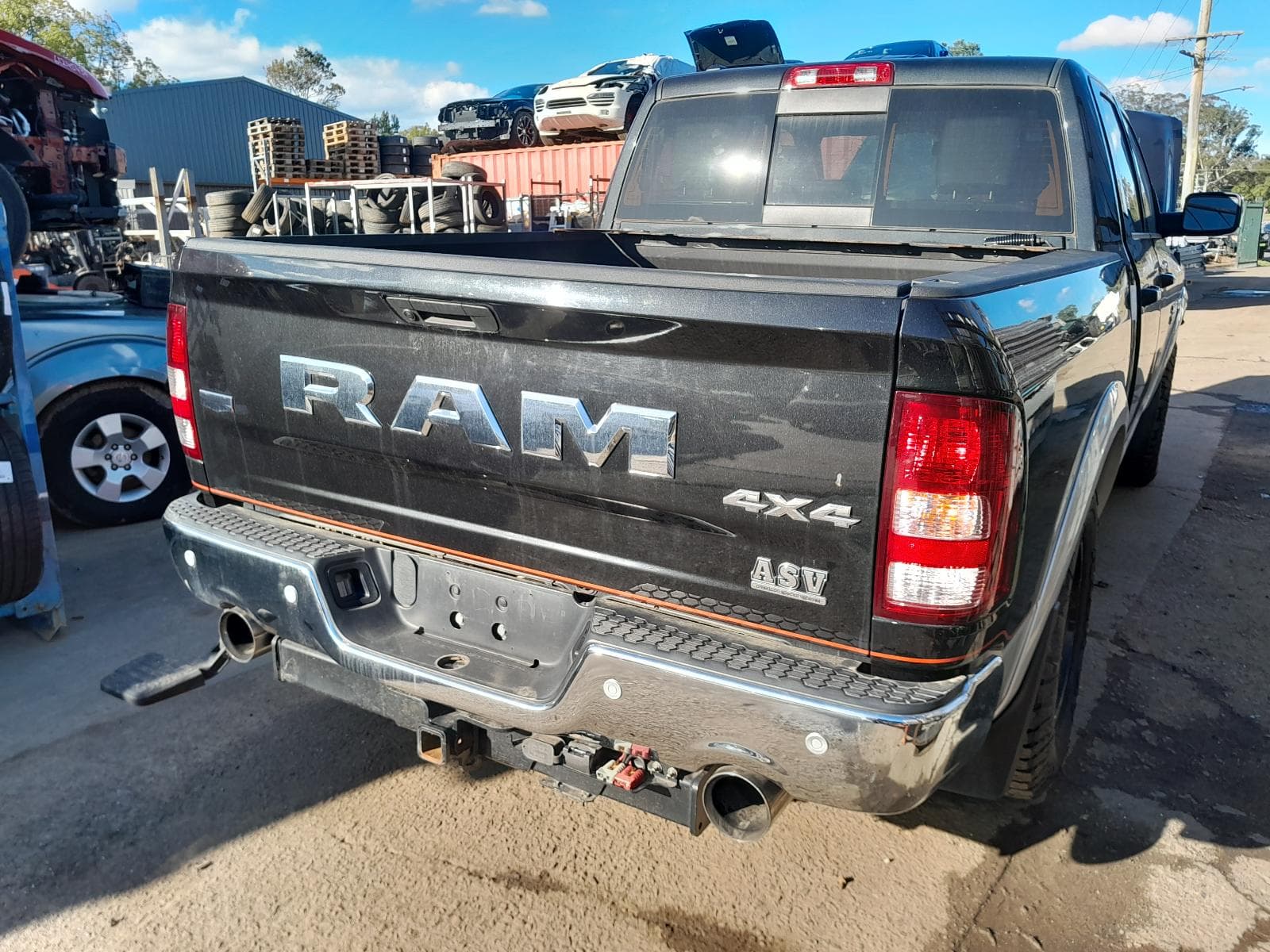 Used auto part listing image: 2023 RAM 1500 UTE BACK DT, 12/20- 0000346370